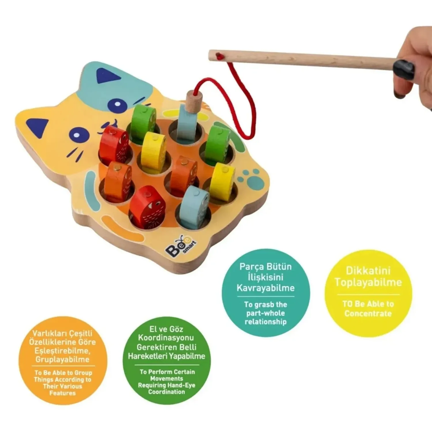 Bee Smart Puzzle Balık Tutma