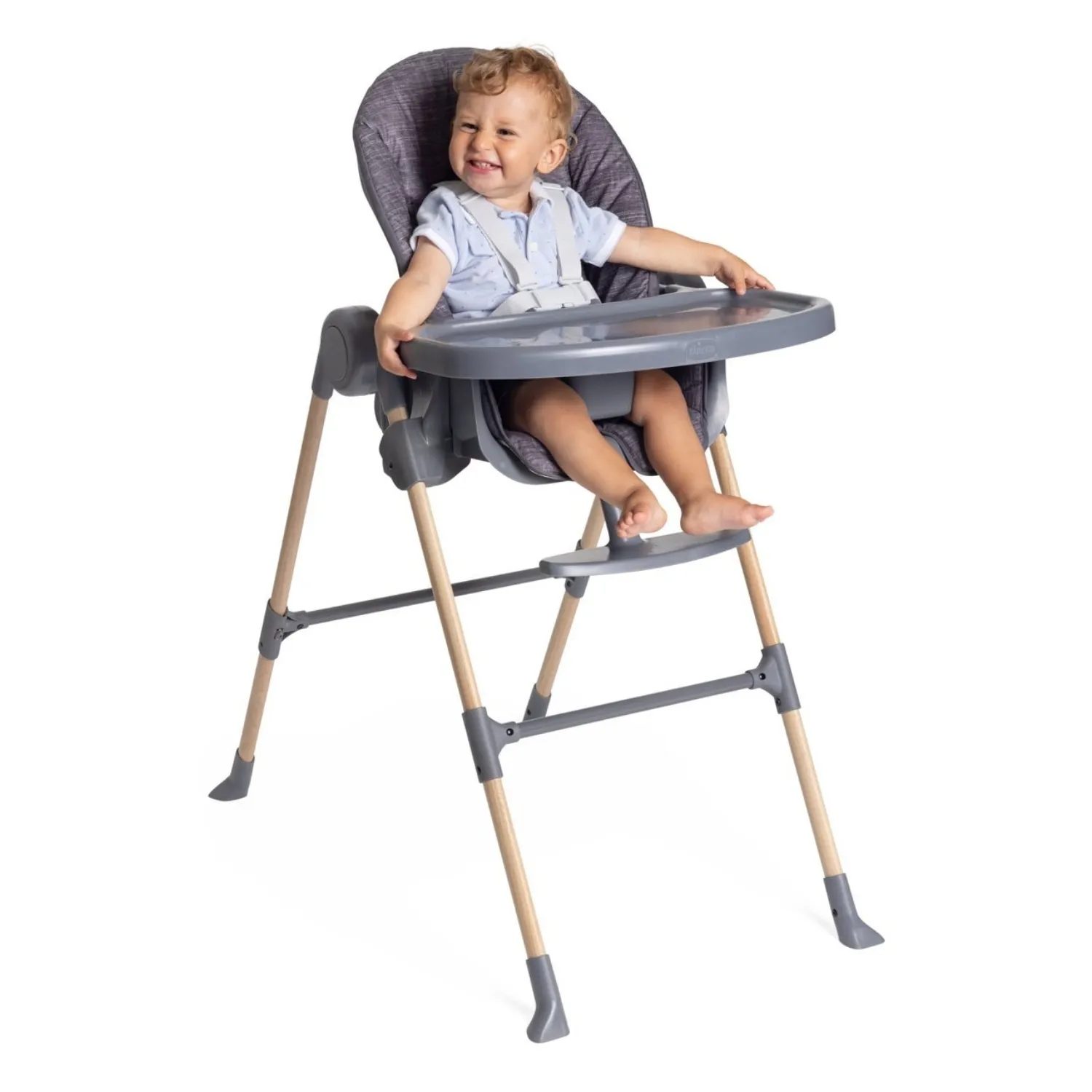 Chicco Polly Essential Fonksiyonel Mama Sandalyesi Coal