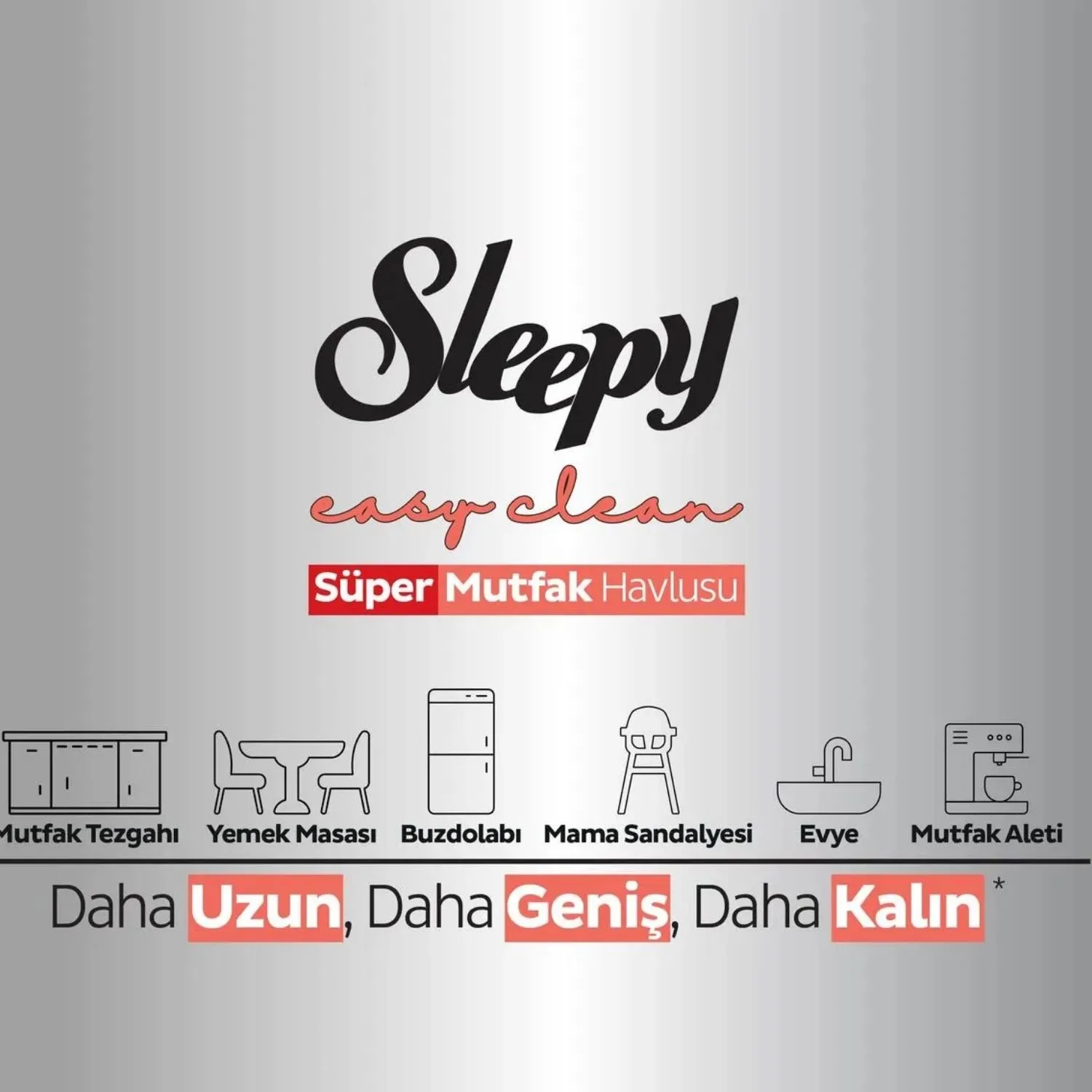 Sleepy Mutfak Havlusu Limon 50li