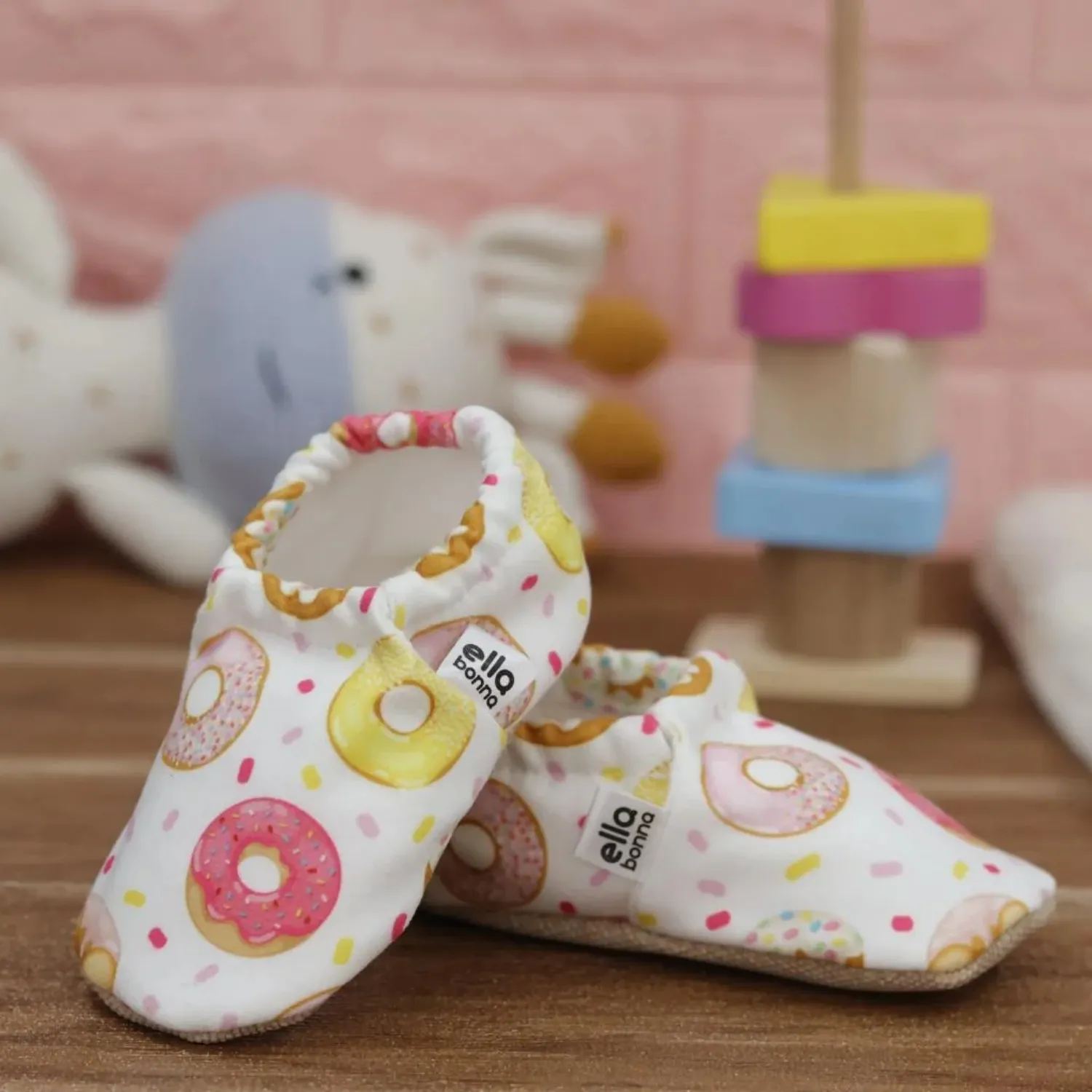Ella Bonna Patik Kaydırmaz Taban Donut