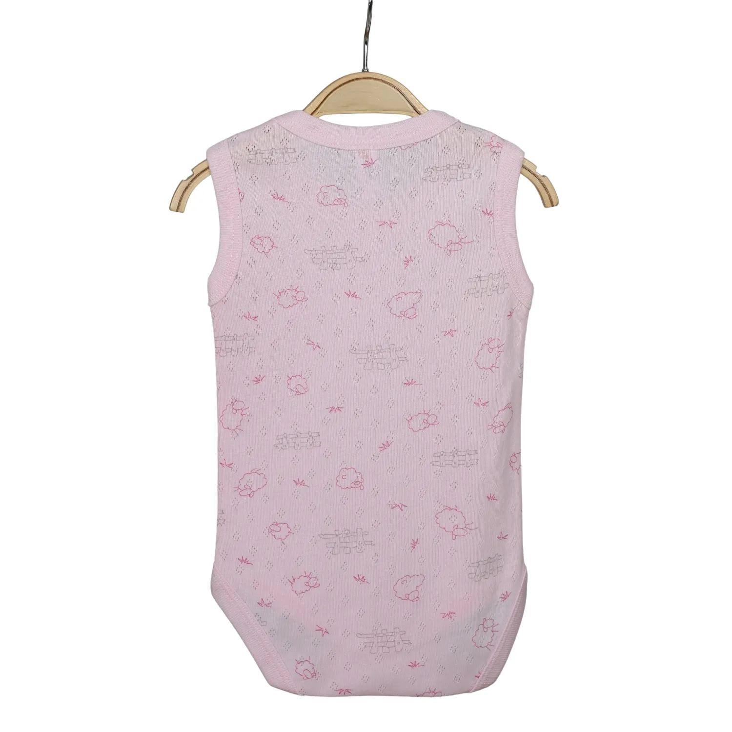 Hvc Atlet Body Jakarlı Kuzu Pembe