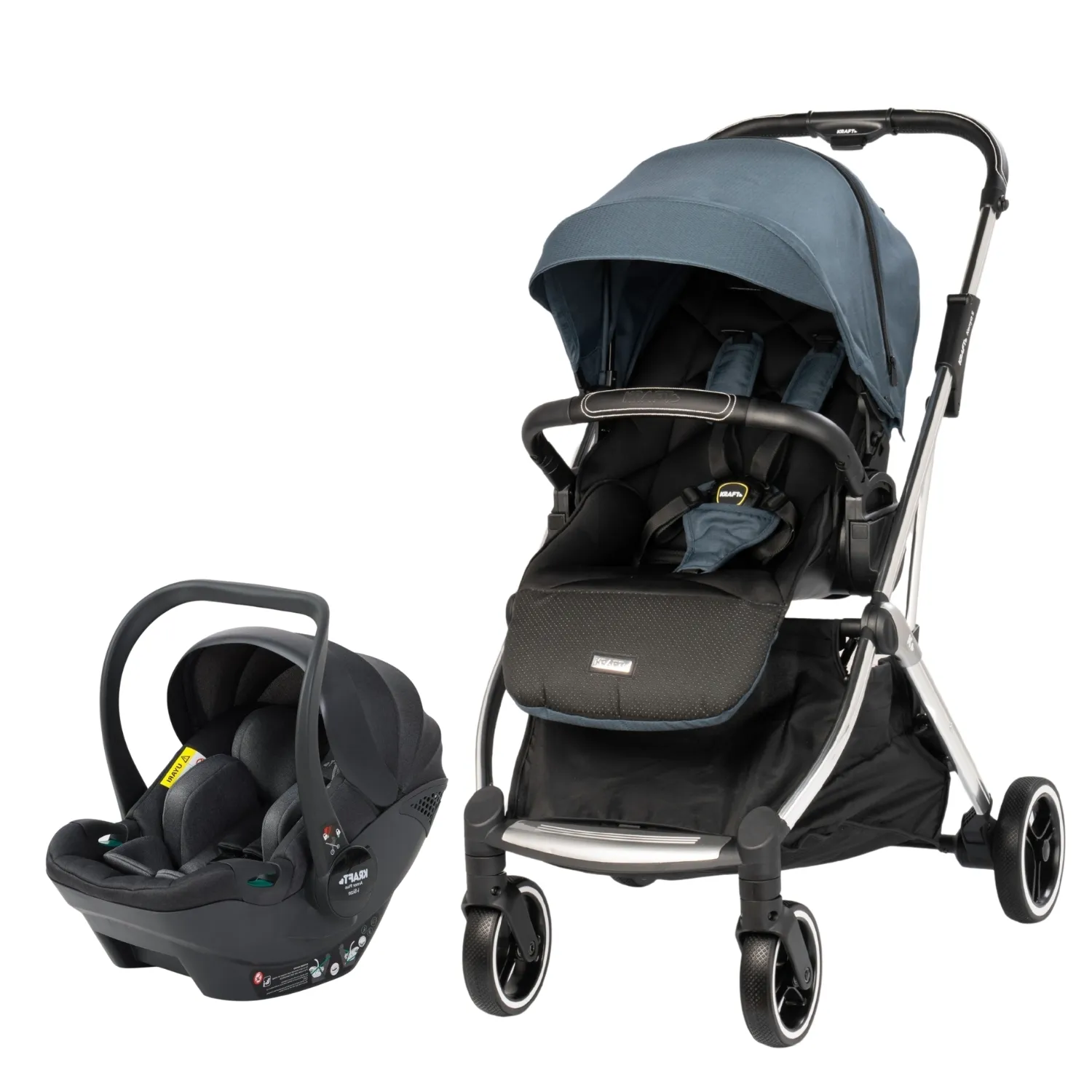 Kraft Kenya S Armor Plus Travel Sistem Bebek Arabası Blue