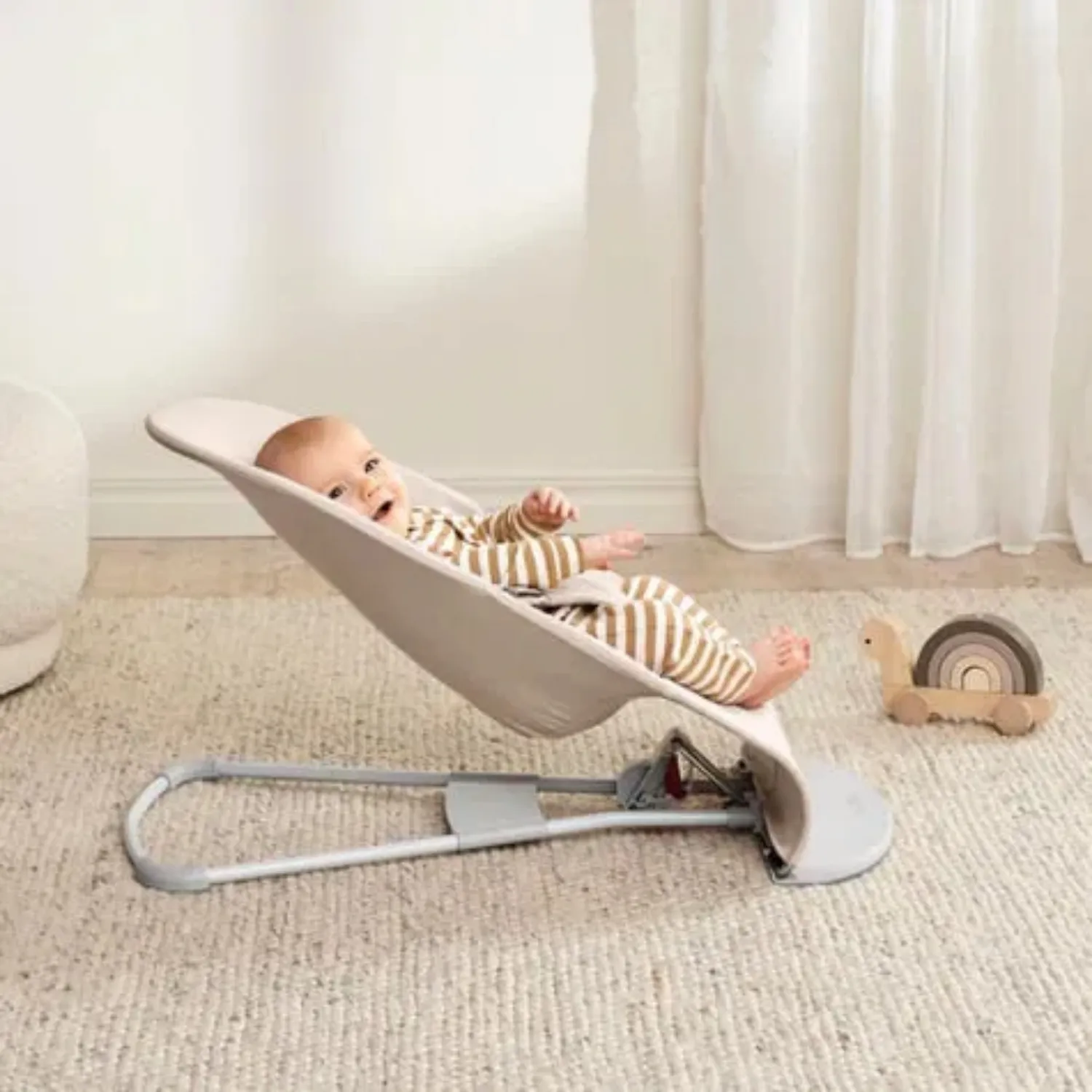 Babybjörn Balance Bliss Ana Kucağı Woven Melange Light Beige