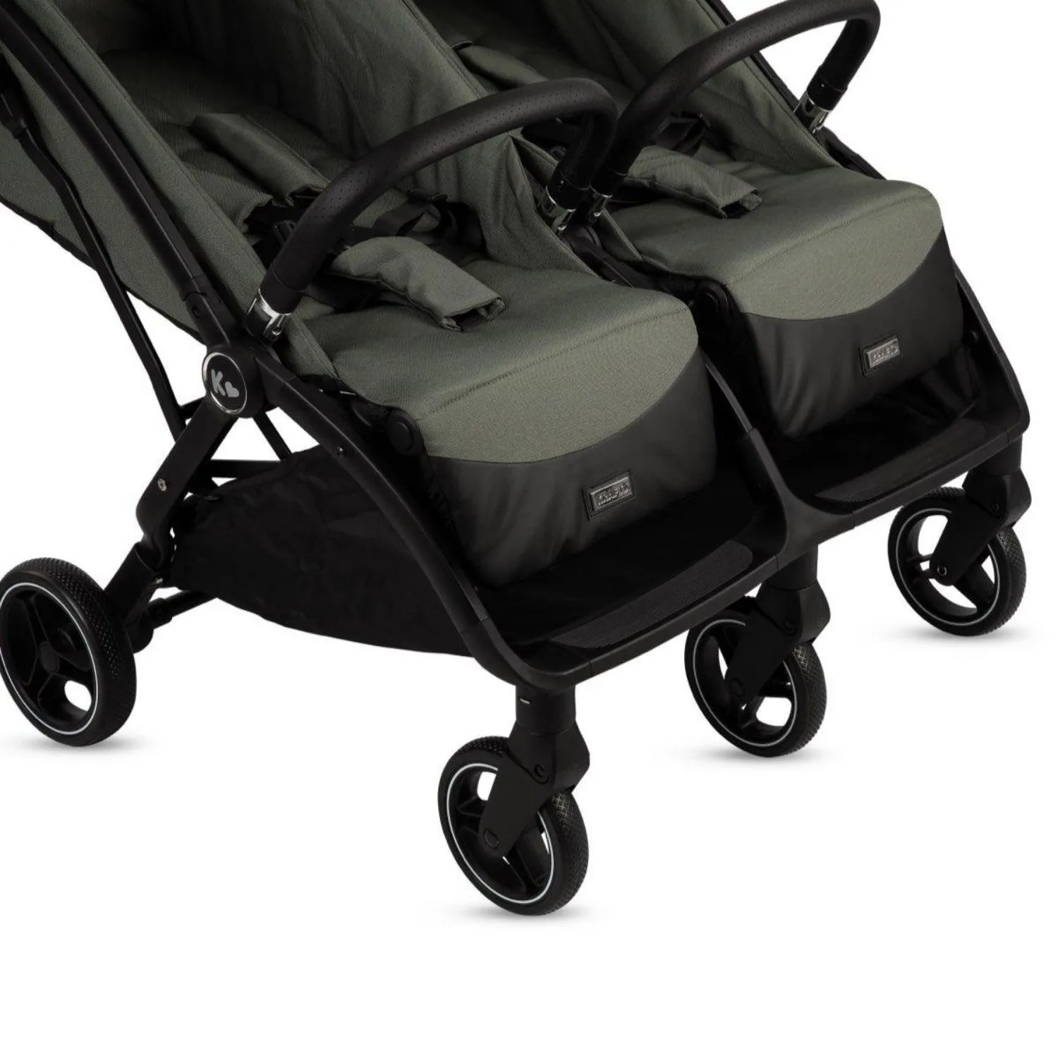 Kraft Duplo İkiz Bebek Arabası Green