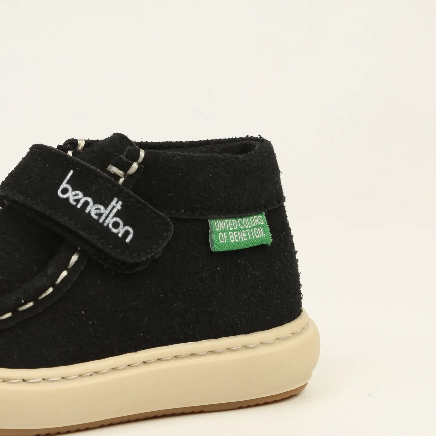 Benetton Ayakkabı Spor Siyah Nubuk