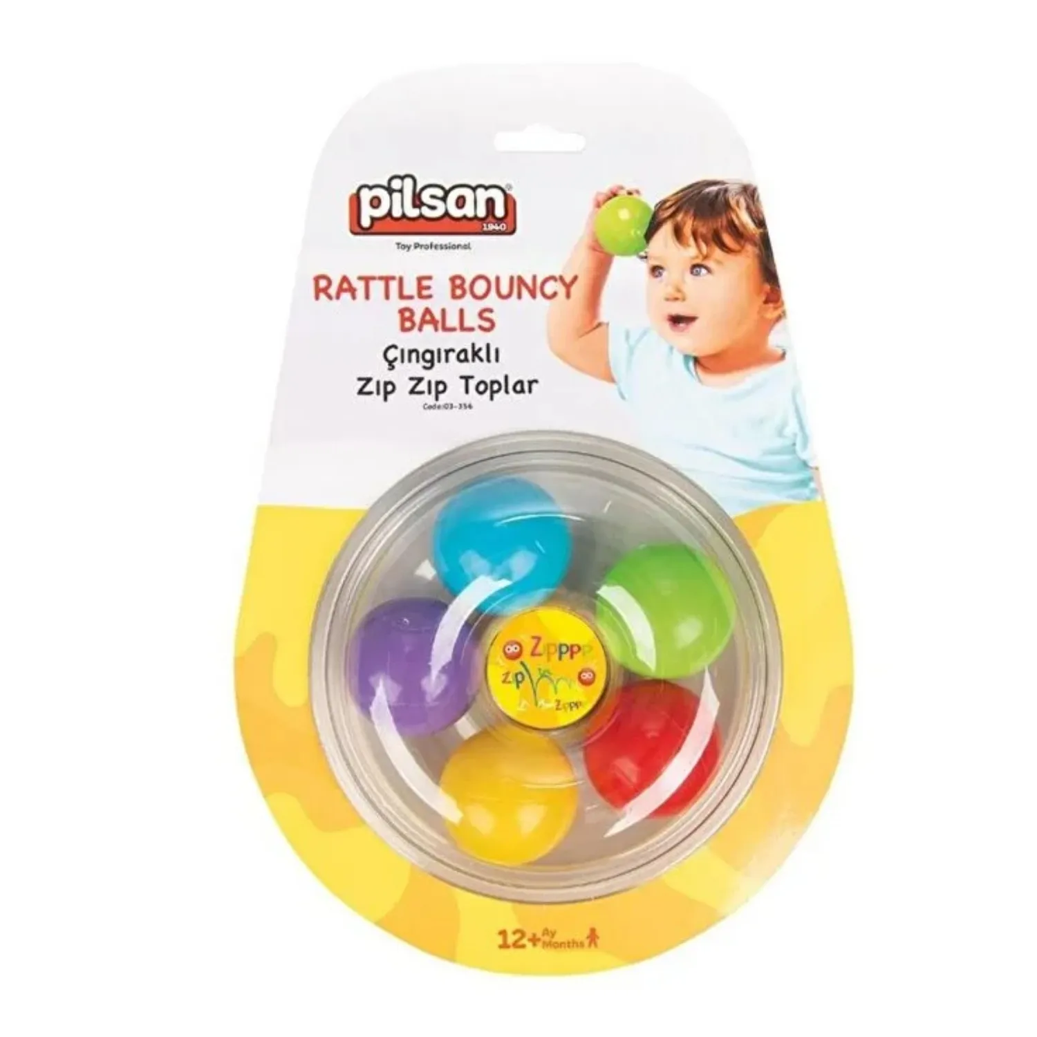 Pilsan Çıngıraklı Zıp Zıp Toplar