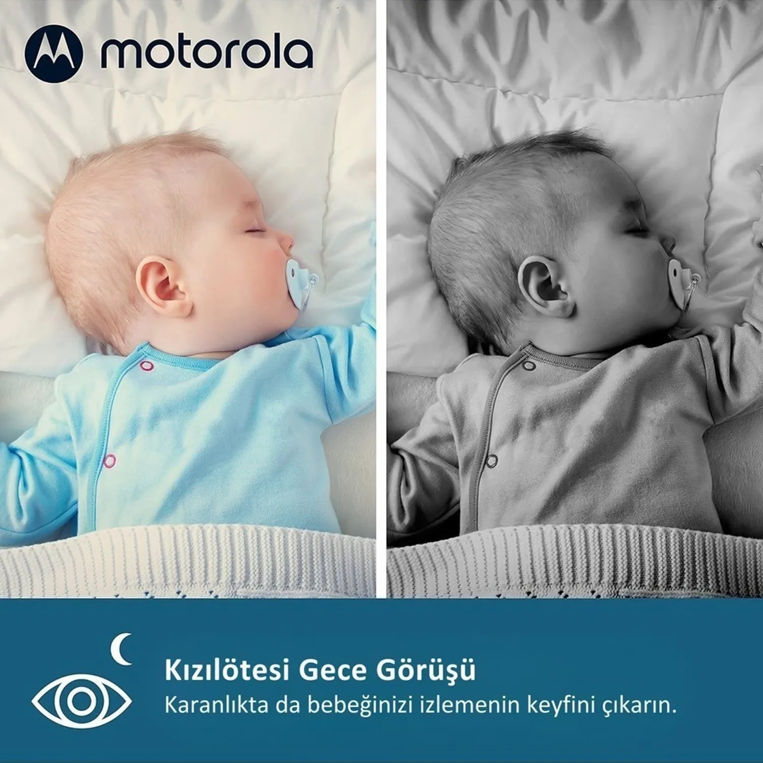 Motorola VM75 5 İnç Lcd Ekran Bebek Kamerası 