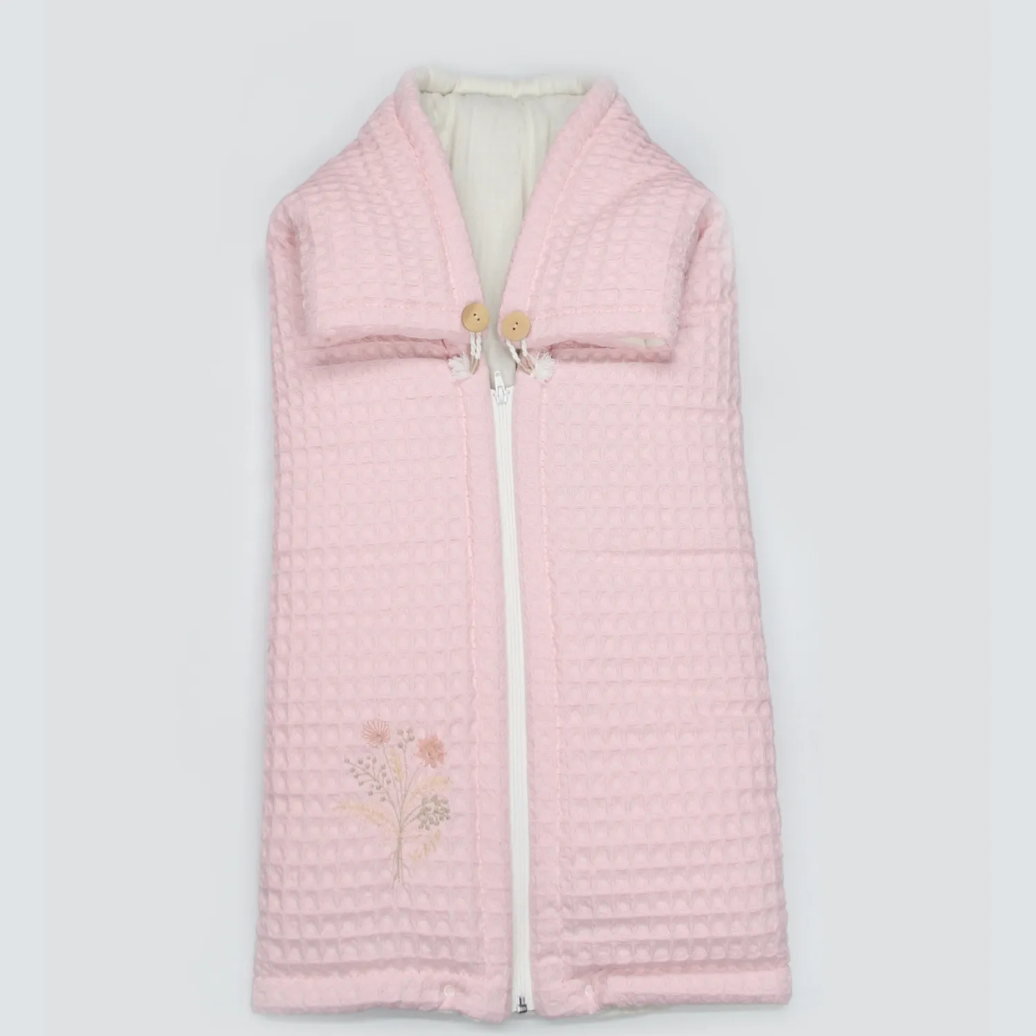 Bistyle Battaniye Pike Fermuarlı Natural Life Girl Pembe