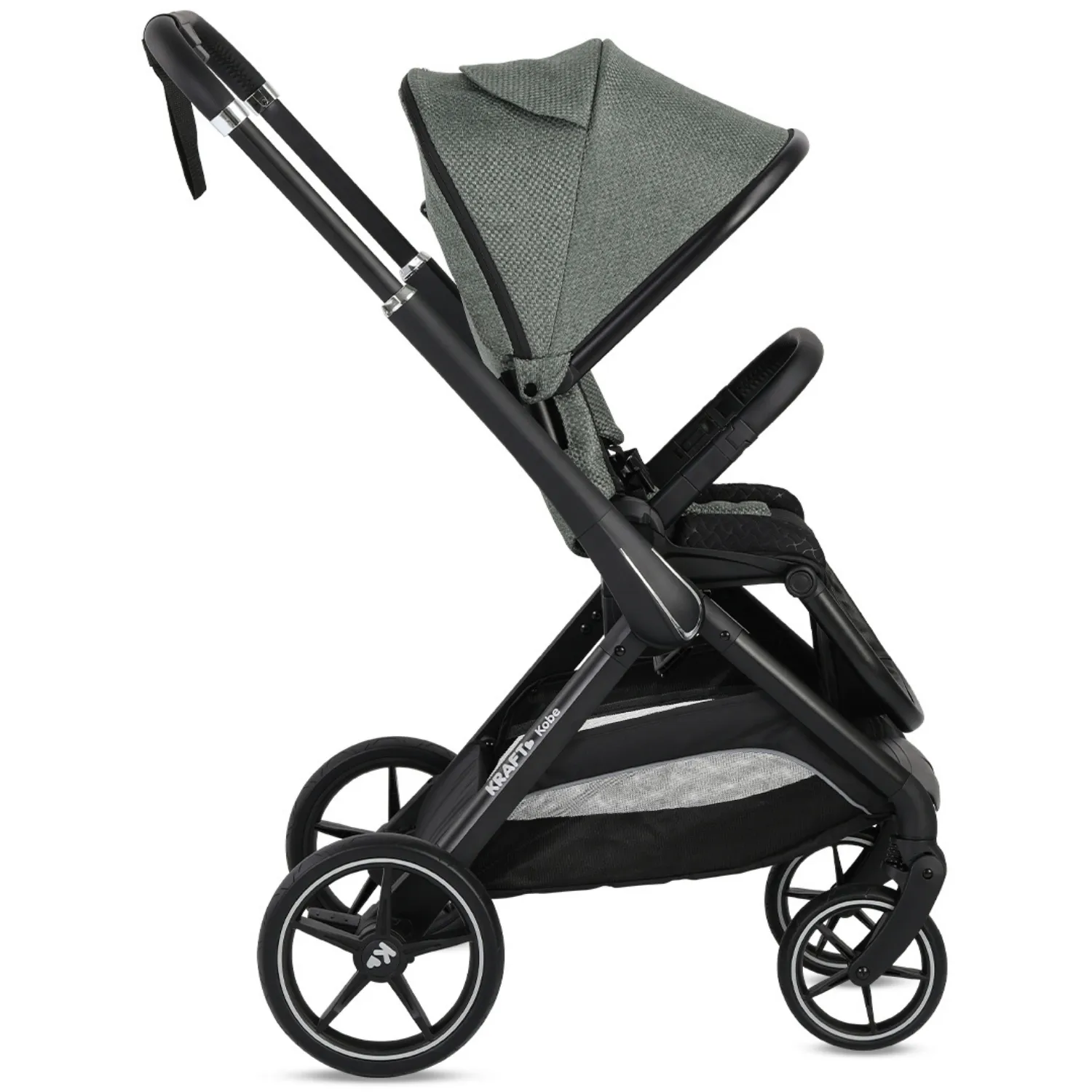 Kraft Kobe Travel Sistem Bebek Arabası (*Armor Pr) Black Green 1*2