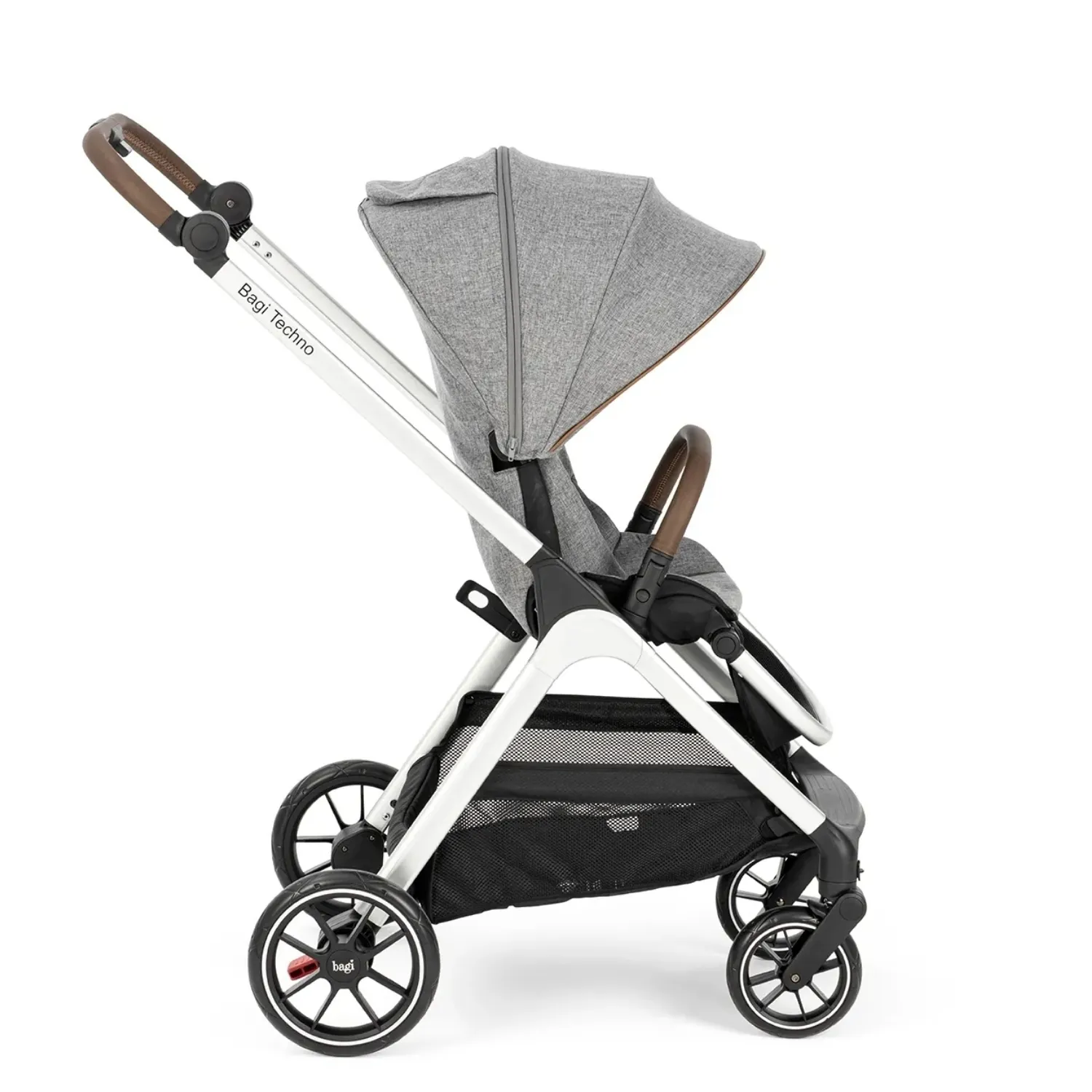 Bagi Techno Capsule Autofold Travel Sistem Bebek Arabası Gri