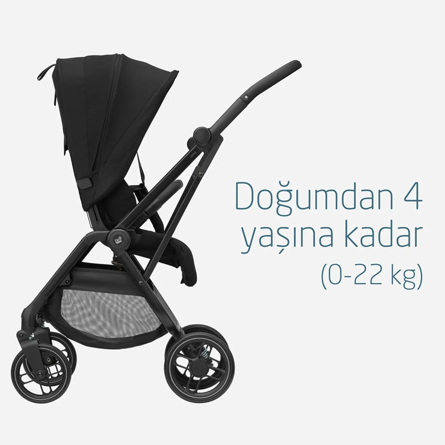 Maxi Cosi Leona2 Çift Yönlü Bebek Arabası Twillic Black