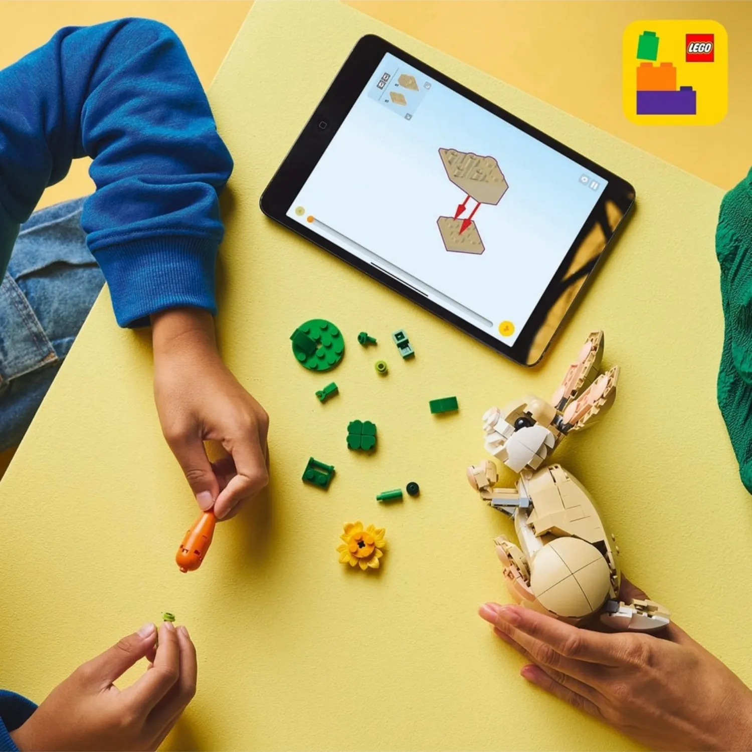LEGO Creator 3’ü 1 Arada Sevimli Tavşan 31162