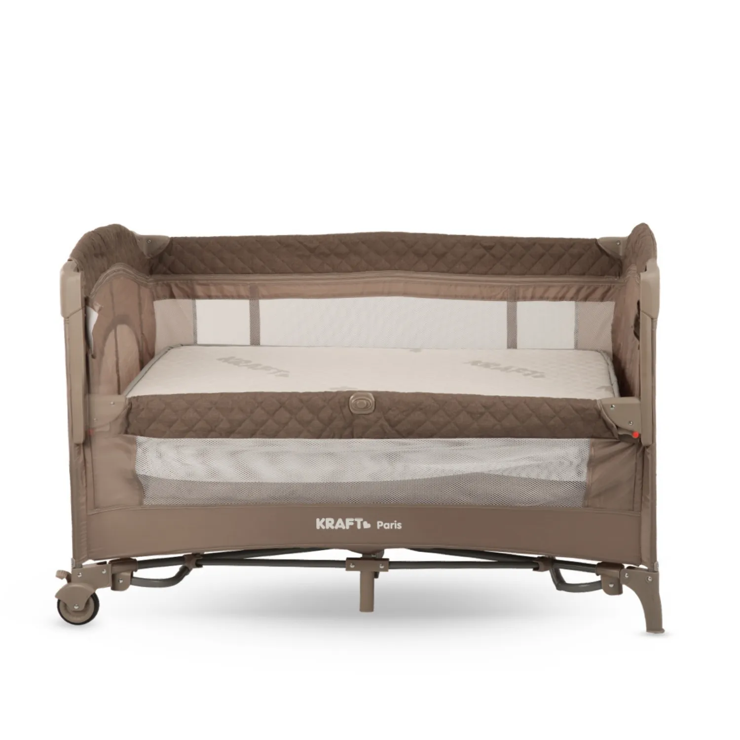 Kraft Paris Anne Yanı Oyun Parkı 70x120 cm Light Grey