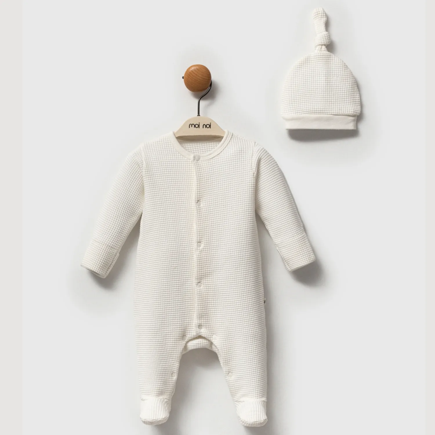 Moi Noi Tulum Waffle Ekru