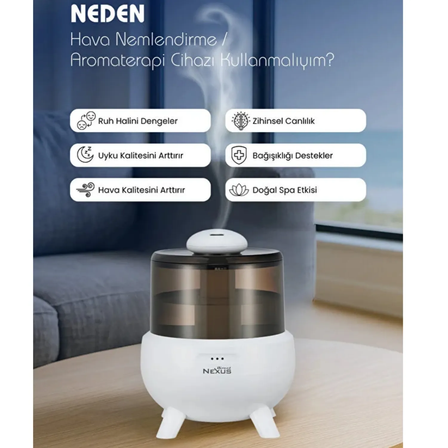 Direct Nexus Buhar Makinesi/Humidifier