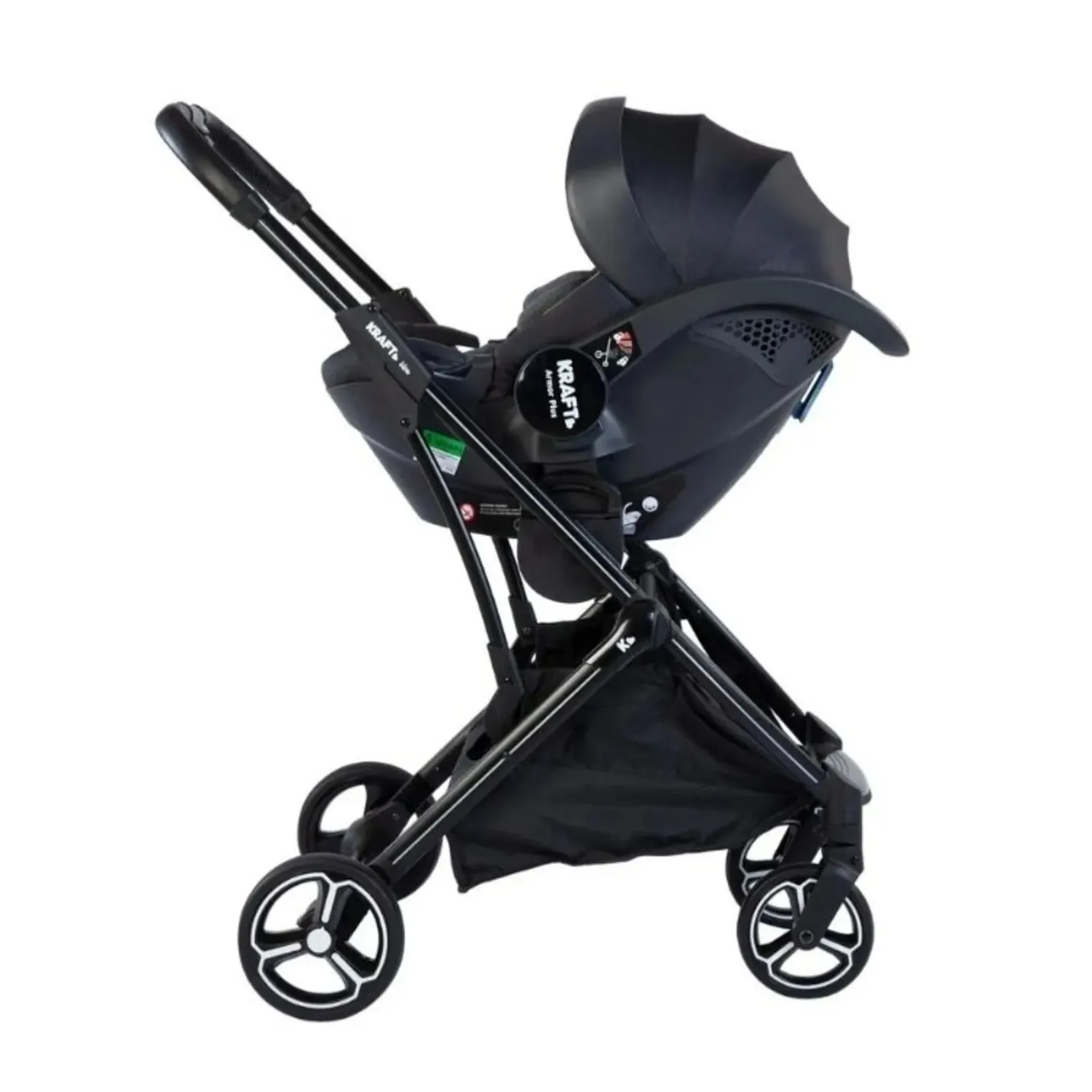 Kraft Viva I-Size Travel Sistem Bebek Arabası Black