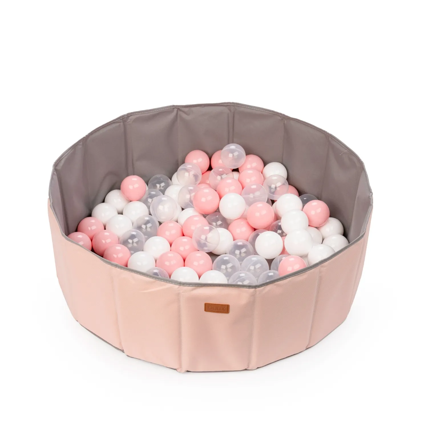 Duux Katlanır Oyun Havuzu 7mm 90 Adet Pembe