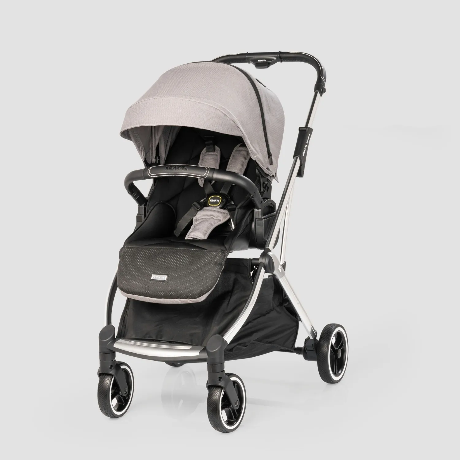 Kraft Kenya S Armor Plus Travel Sistem Bebek Arabası Grey