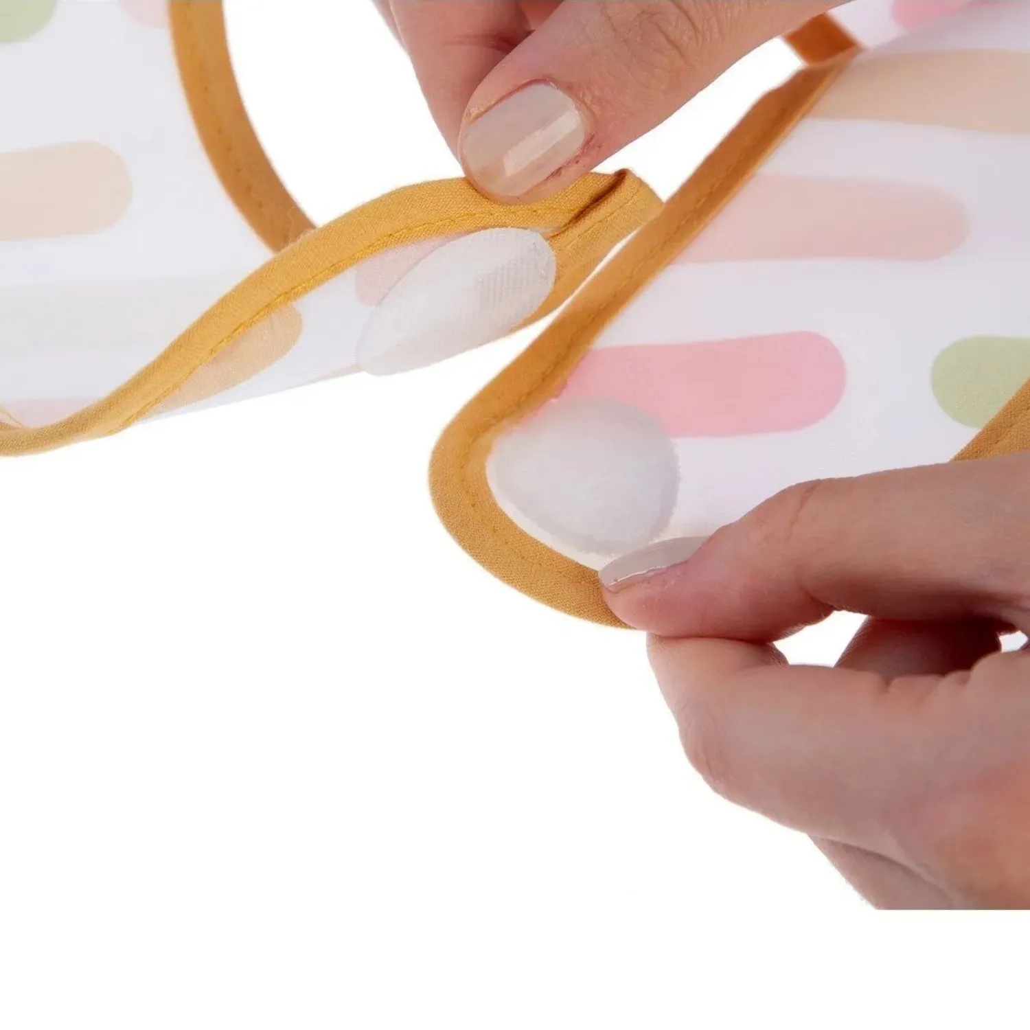 Babyjem Leke Tutmaz Önlük Pastel Şeritler