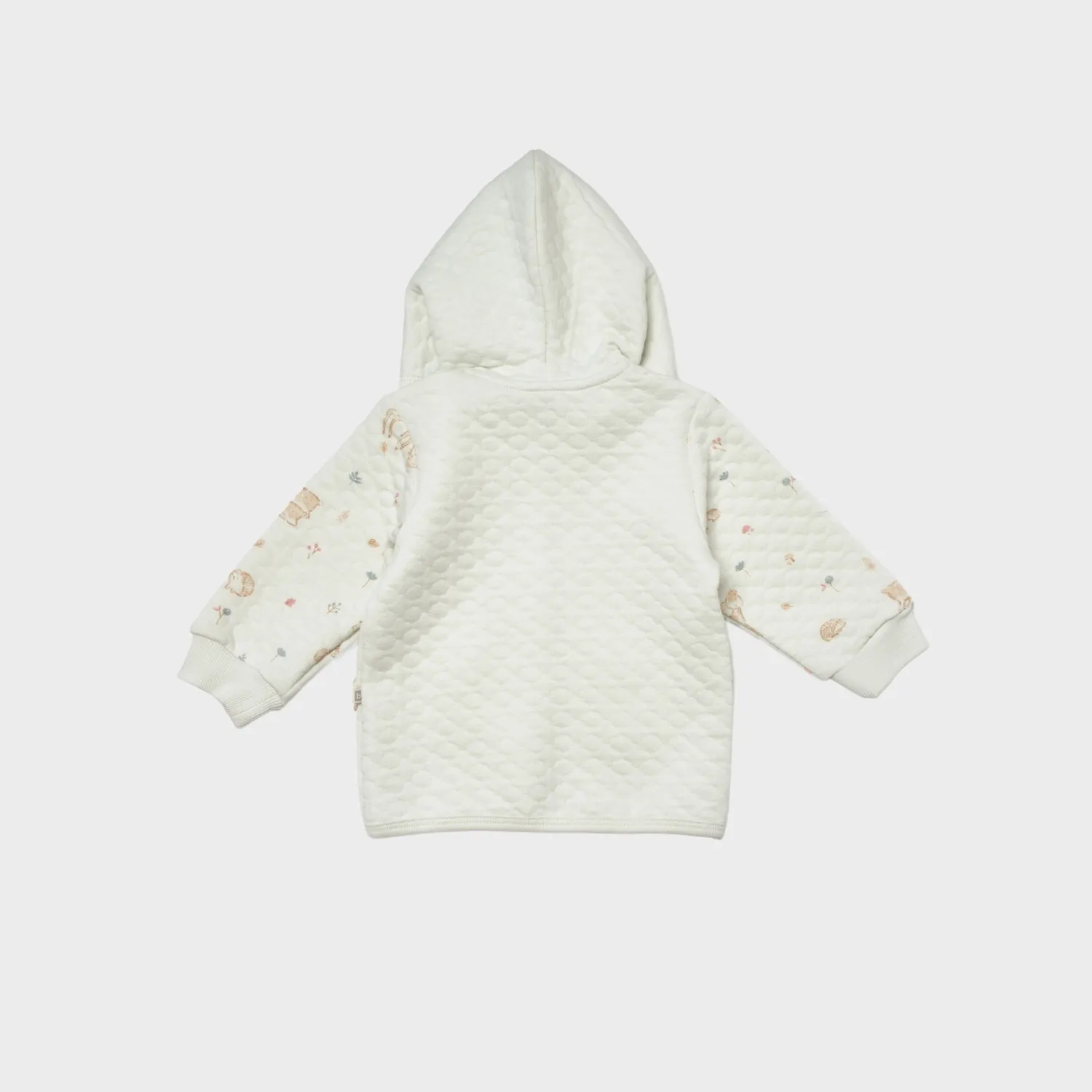 Bibaby Kazak Cardigan Little Deer Mint - Powder