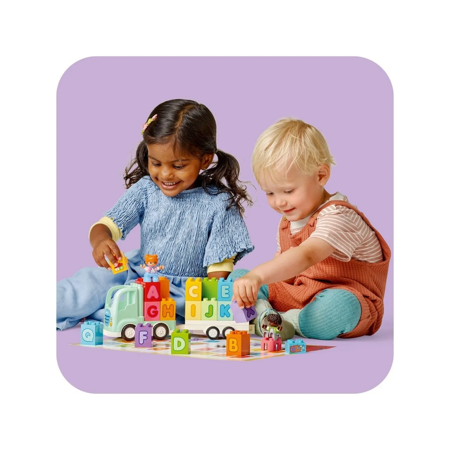 LEGO® DUPLO® Kasabası Alfabe Kamyonu Oyuncağı 10421