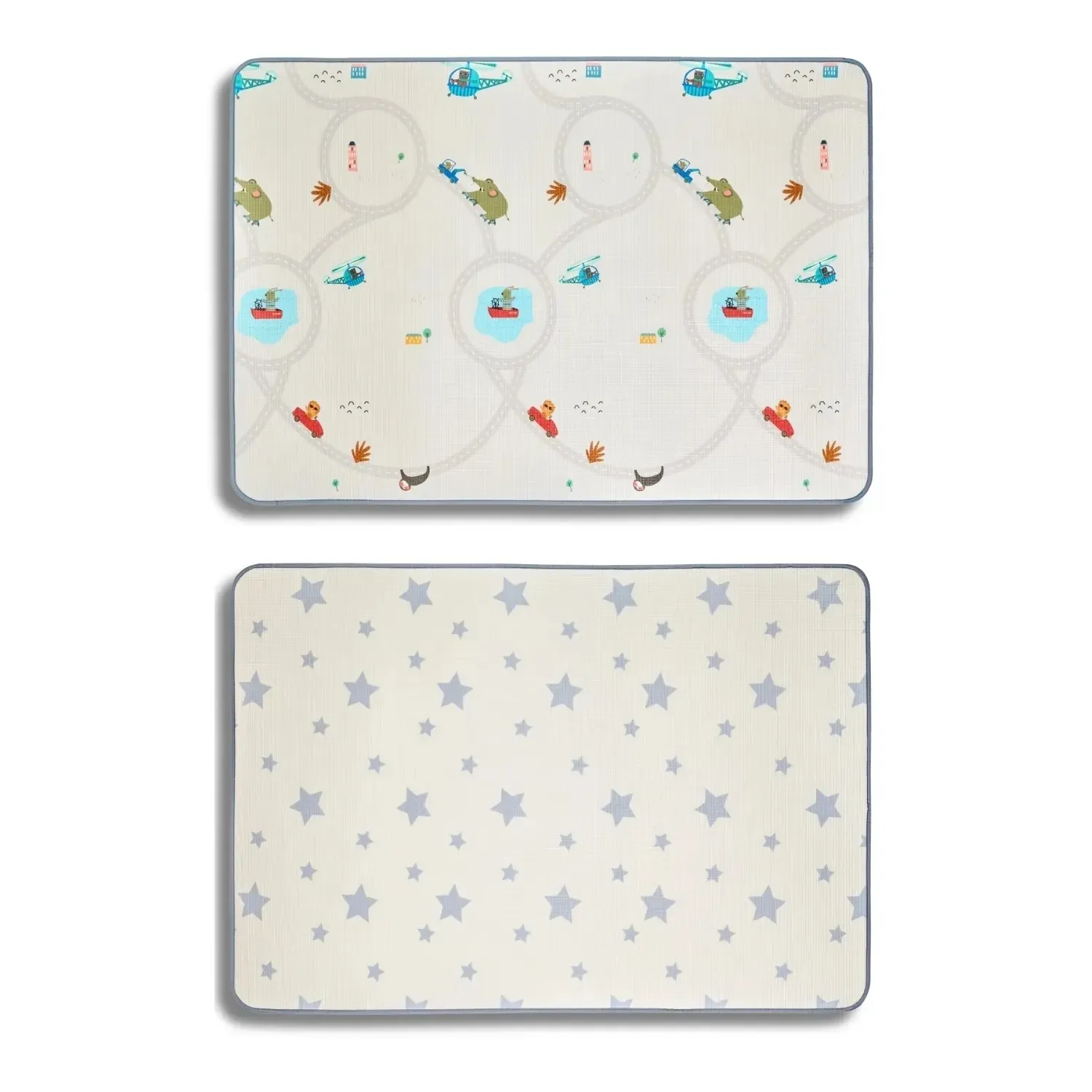 Coolmats Eğlenceli Gezi -Yıldızlar Oyun Halısı 140x100x1