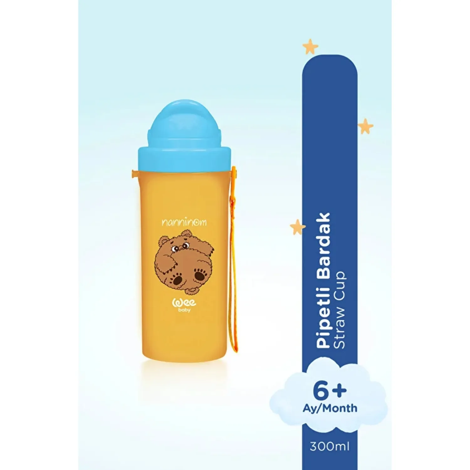 Wee Baby Nanninom Pipetli Bardak 300ml
