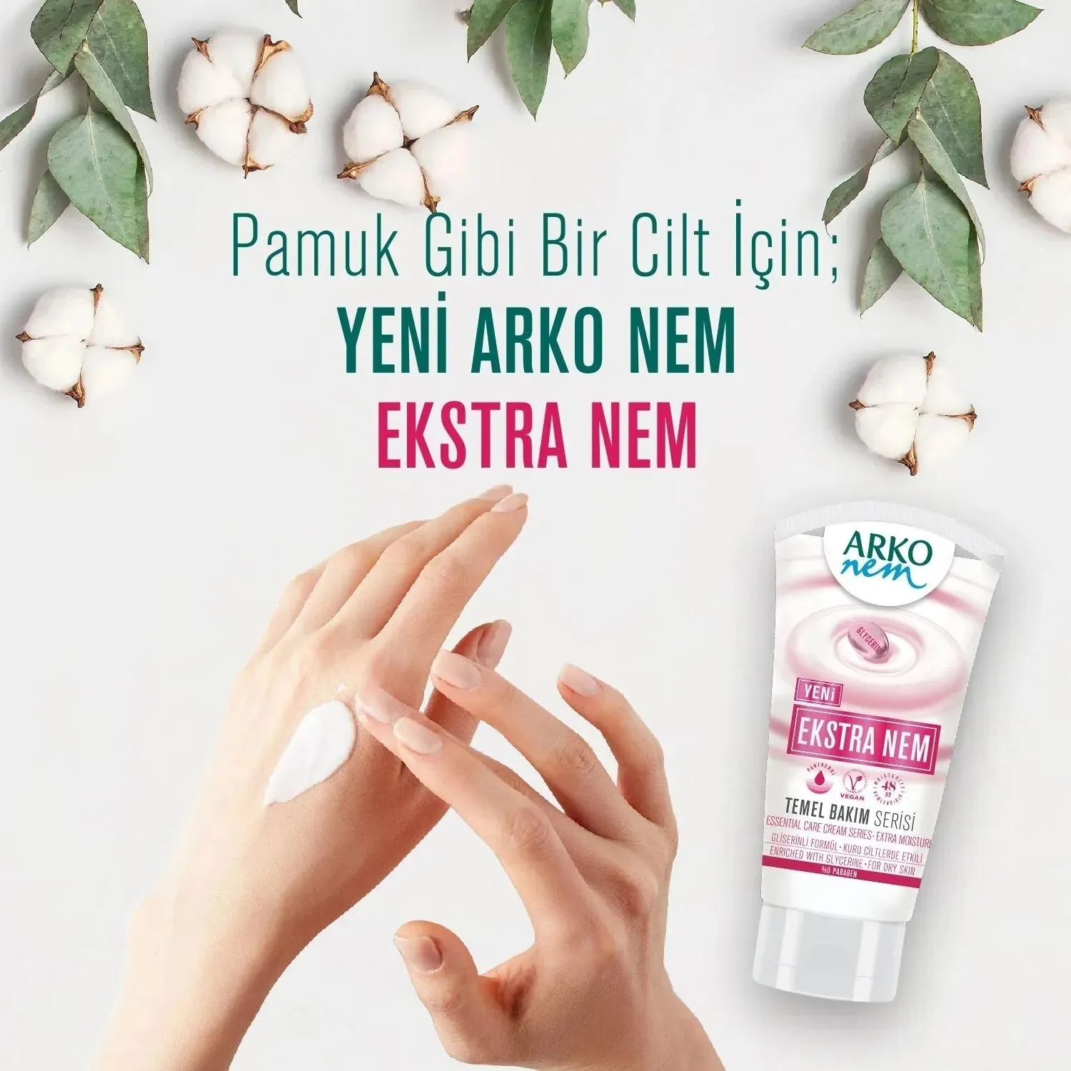 Arko Nem Ekstra Nemlendirici 60 ml*3