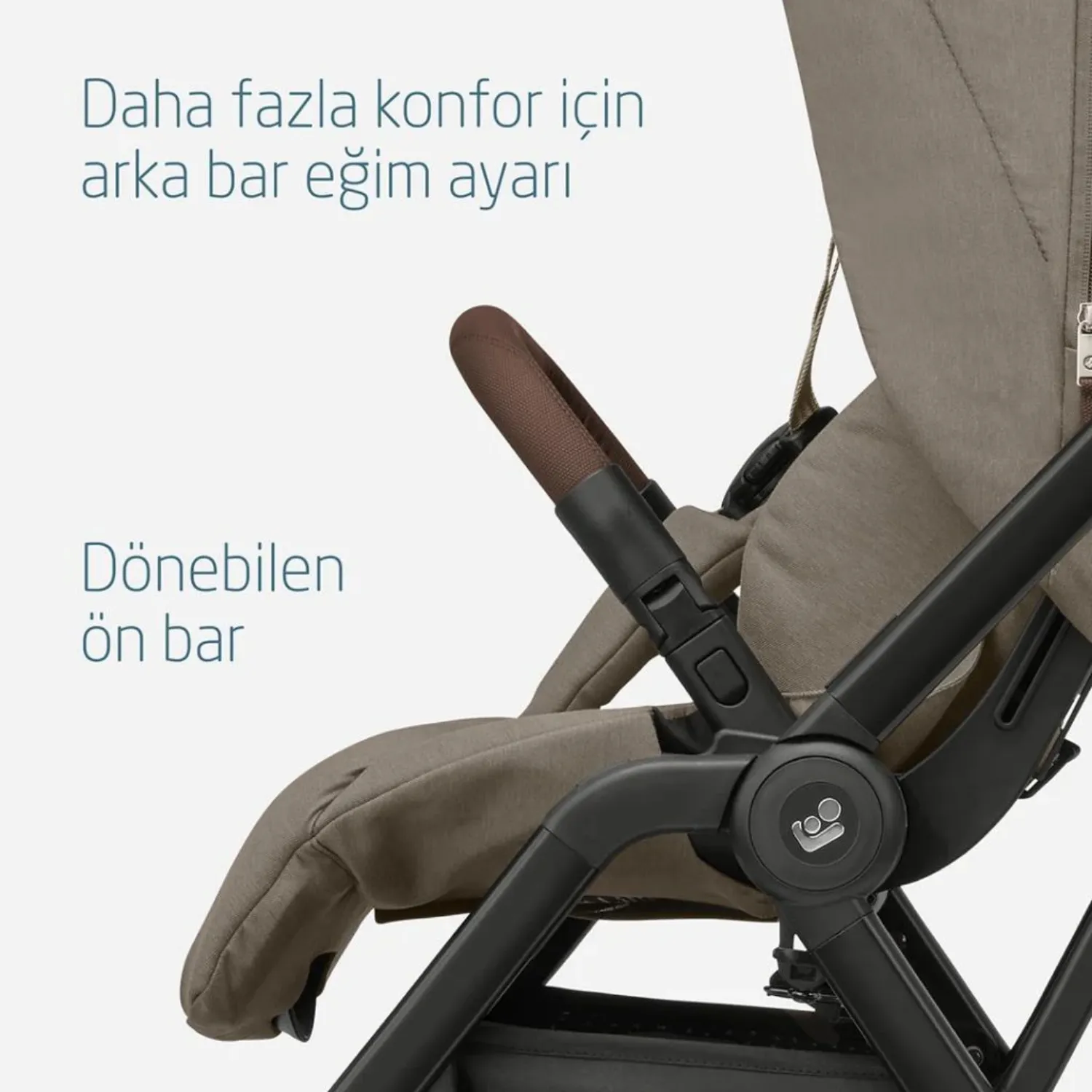 Maxi Cosi Leona2 Çift Yönlü Bebek Arabası Twillic Truffle