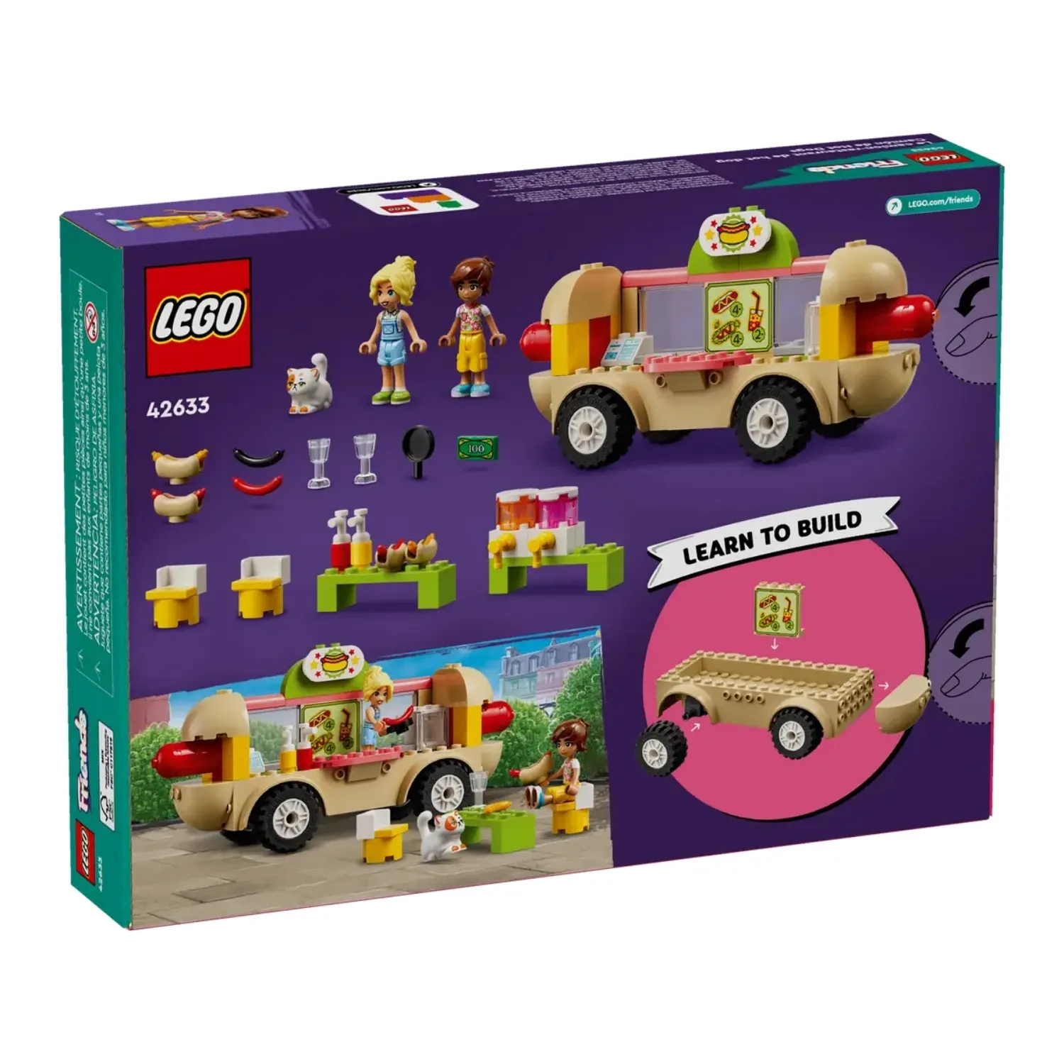 LEGO Friends Sosisli Sandviç Arabası