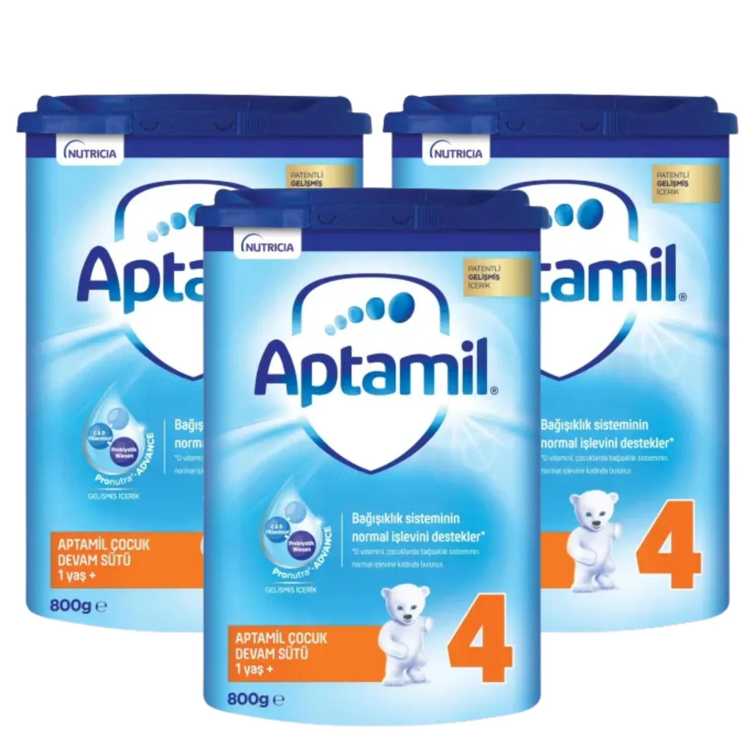 Aptamil 4 Devam Sütü 800 gr x3