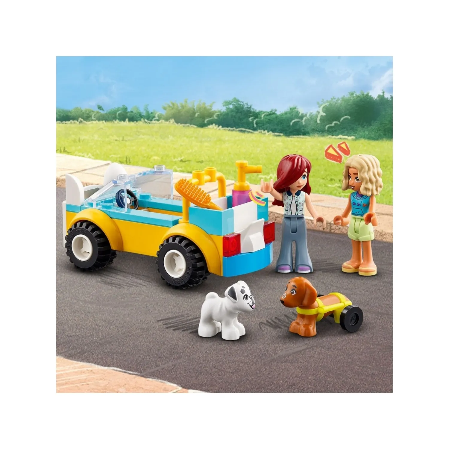 LEGO Friends Köpek Kuaförü Arabası 42635 