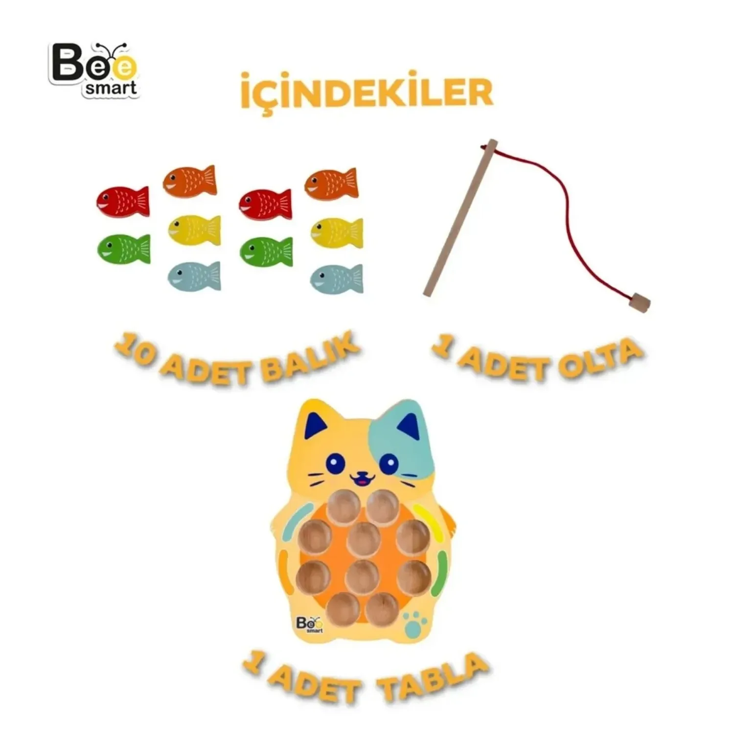 Bee Smart Puzzle Balık Tutma