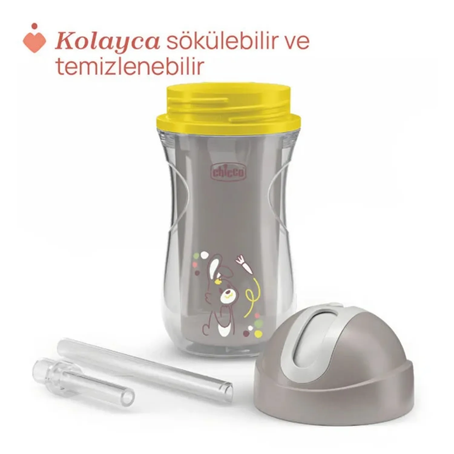 Chicco Isı Yalıtımlı Sport Bardak Pipetli 14+ Ay Unisex Yeni