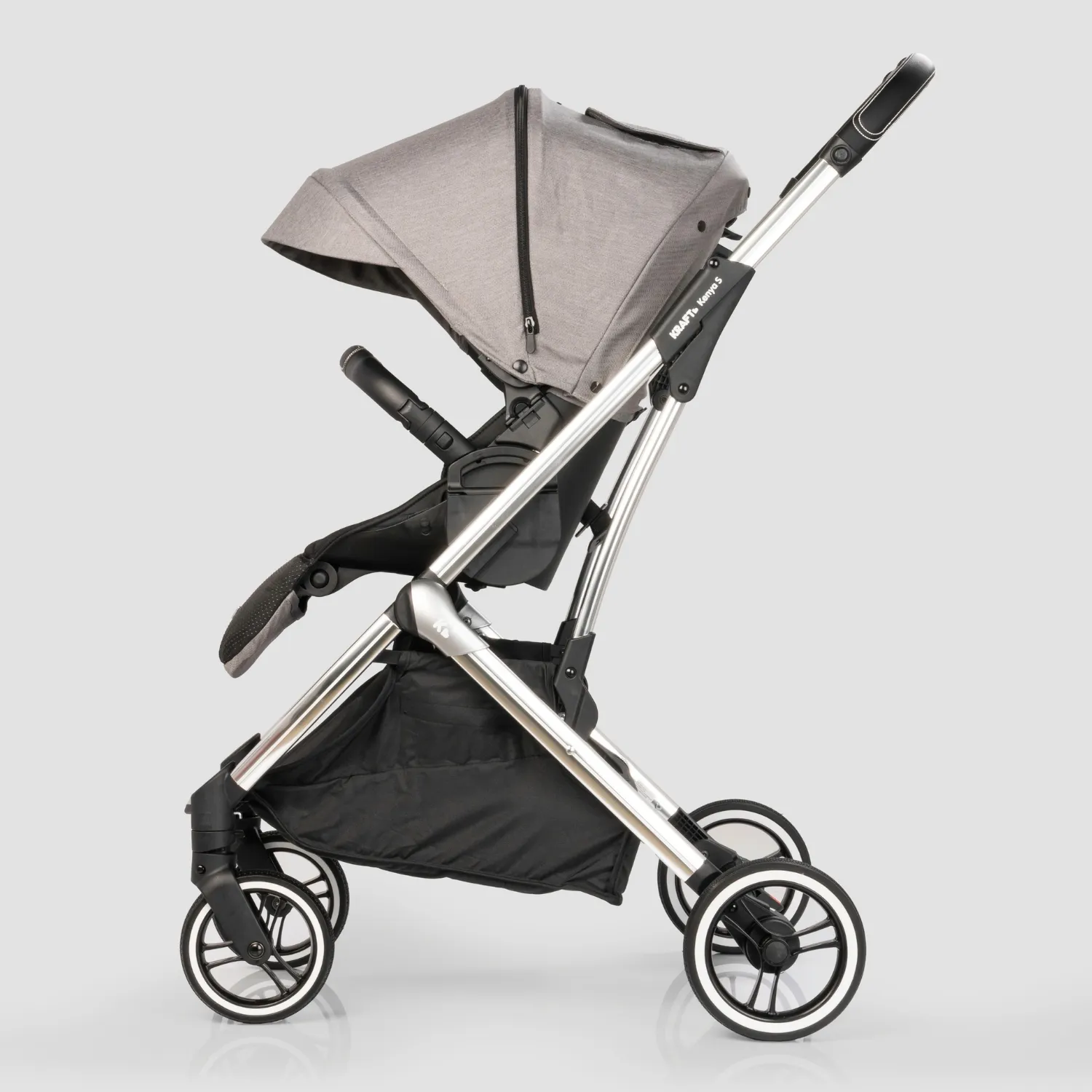 Kraft Kenya S Armor Plus Travel Sistem Bebek Arabası Grey
