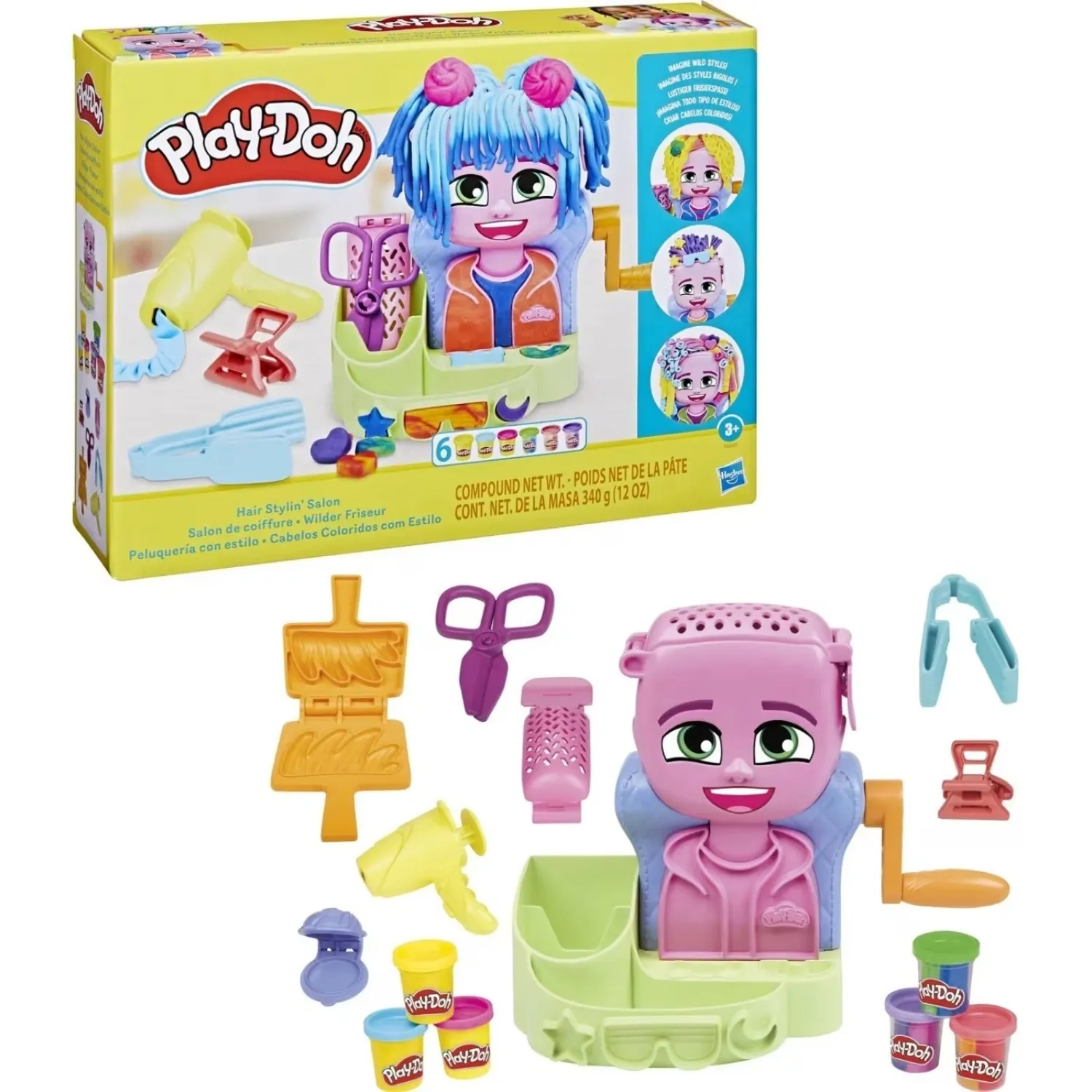 Play-Doh Renkli Kuaför Salonu