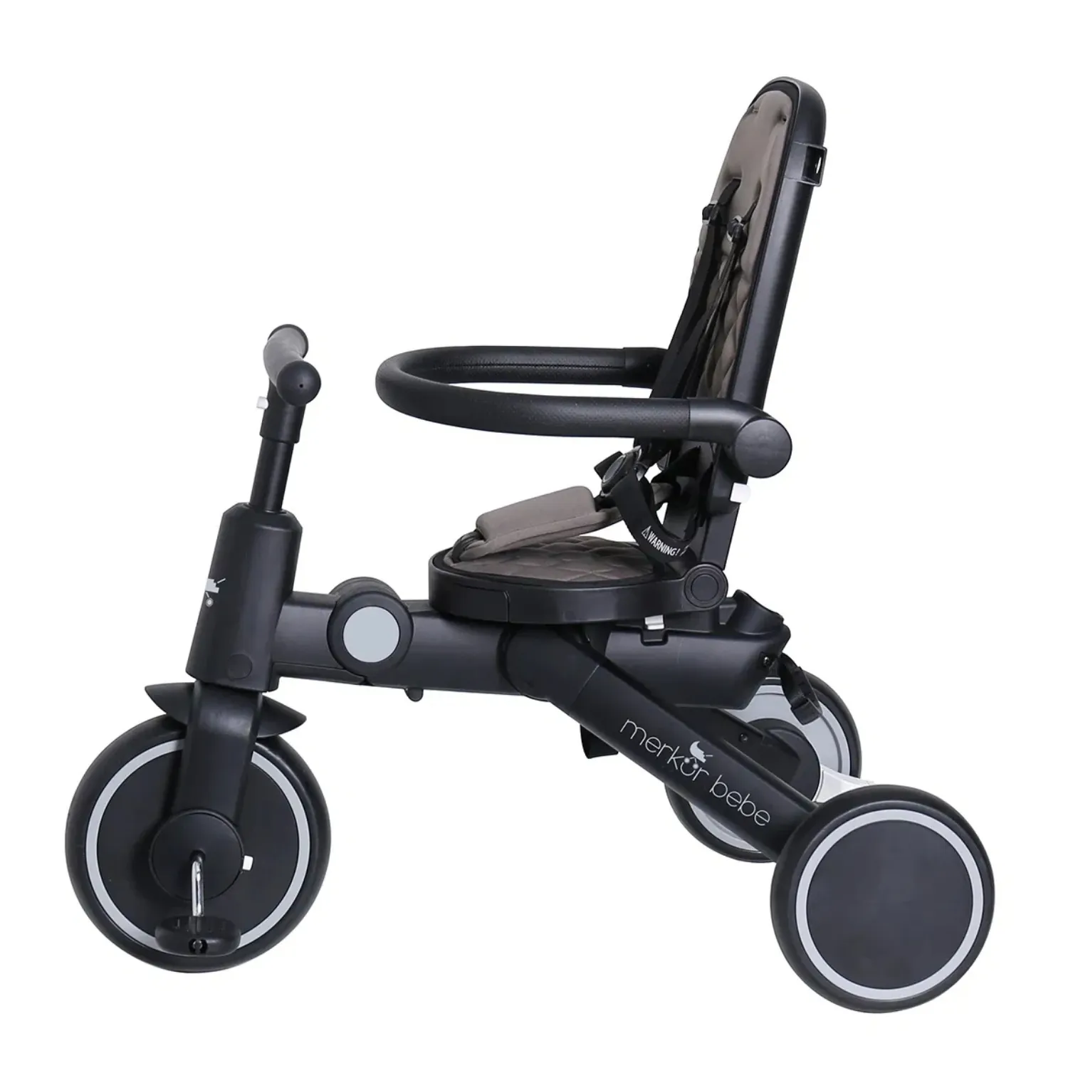 Merkür Bebe 9in1 Hawk Üç Tekerlekli Bebek ve Çocuk Bisikleti Yeşil