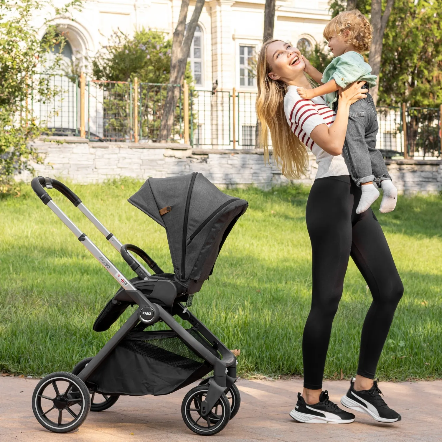 Kanz EasyGo Travel Sistem Bebek Arabası Gri