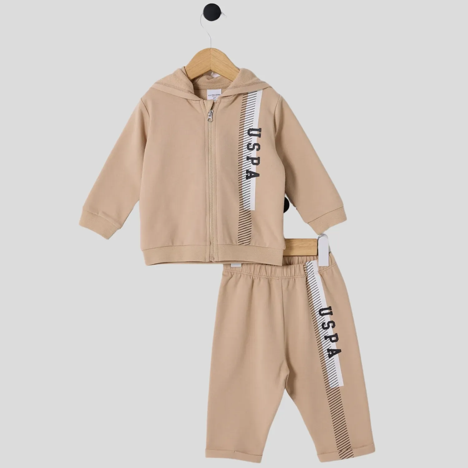 U.S. Polo 3lü Takım Bej
