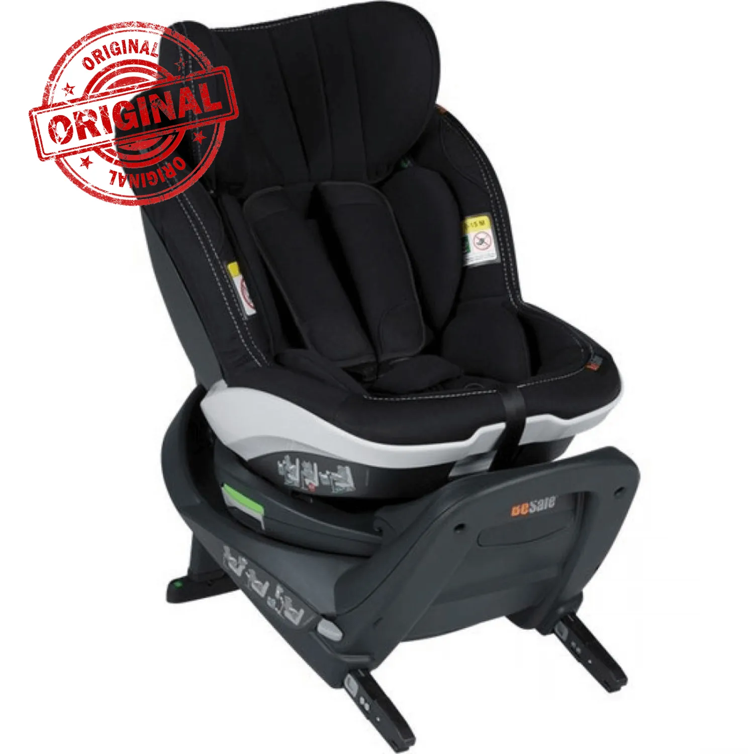 Besafe Izi Turn I-Size Oto Koltuğu 0-18 Kg Premium Car Interior Black
