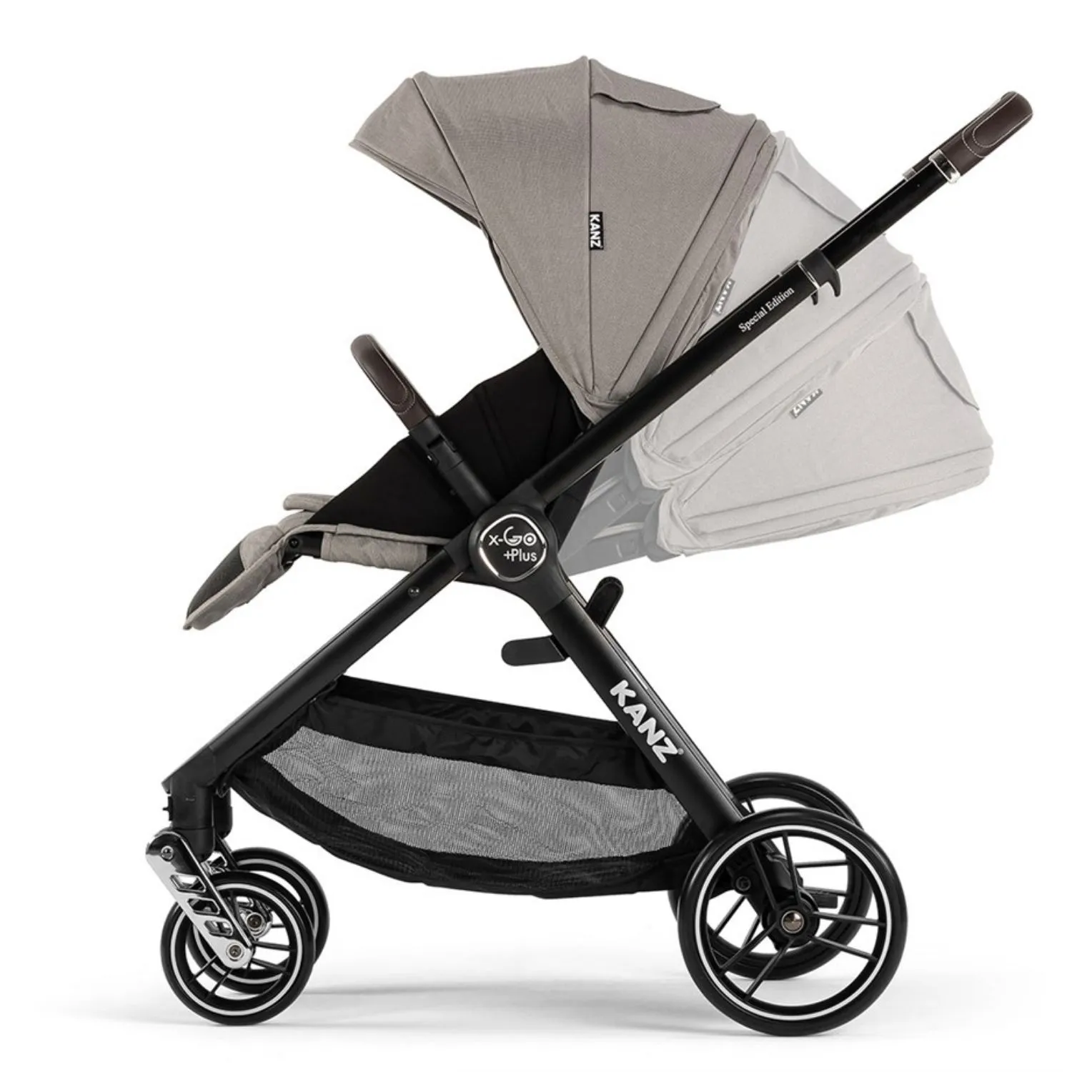 Kanz X-Go Plus Silver Travel Sistem Bebek Arabası Yeşil