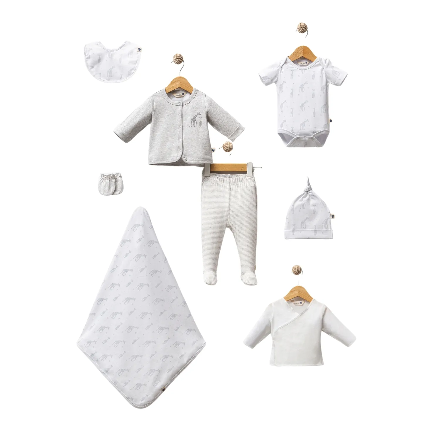 Totstale Hastane Çıkışı 8li The Giraffe Gri
