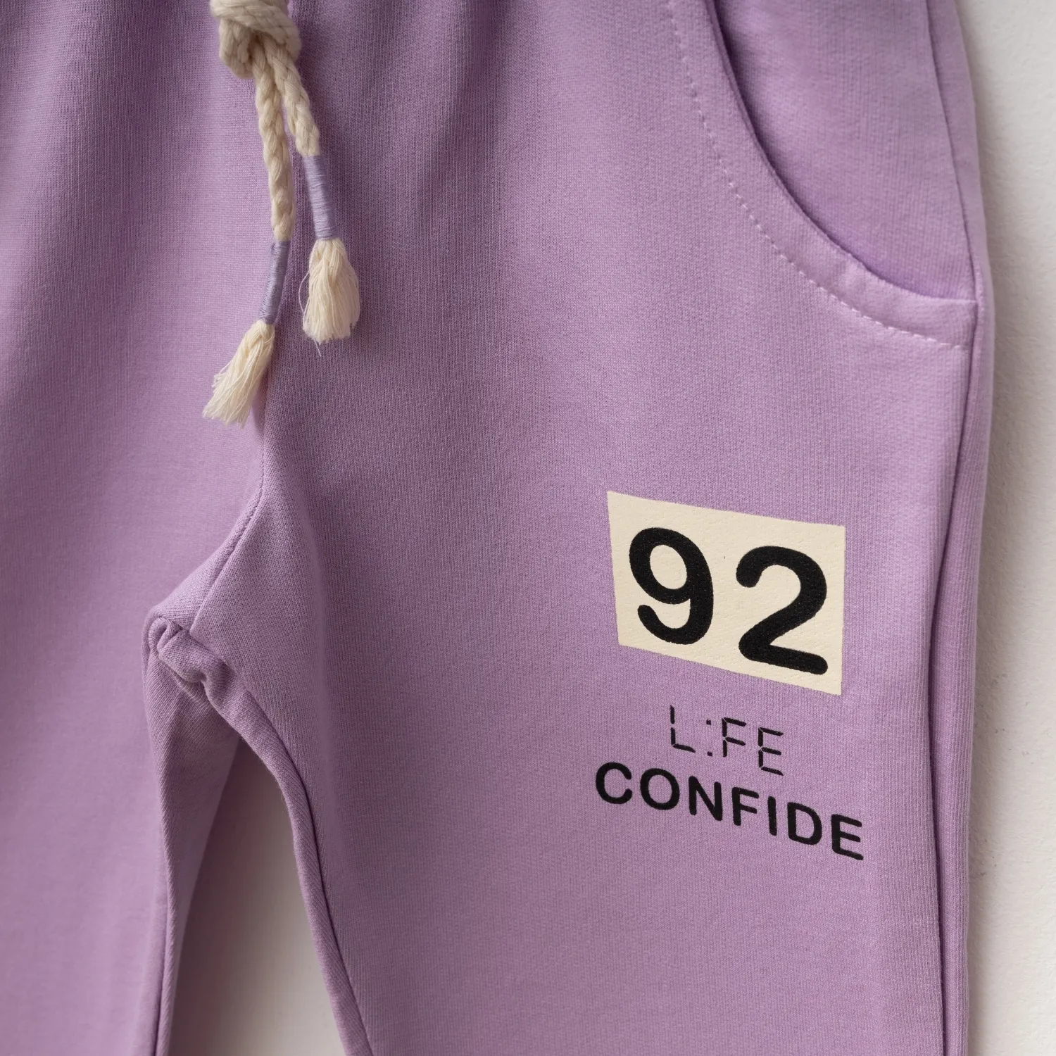 Winimo 2li Takım 92 Life Confide Baskılı Lila