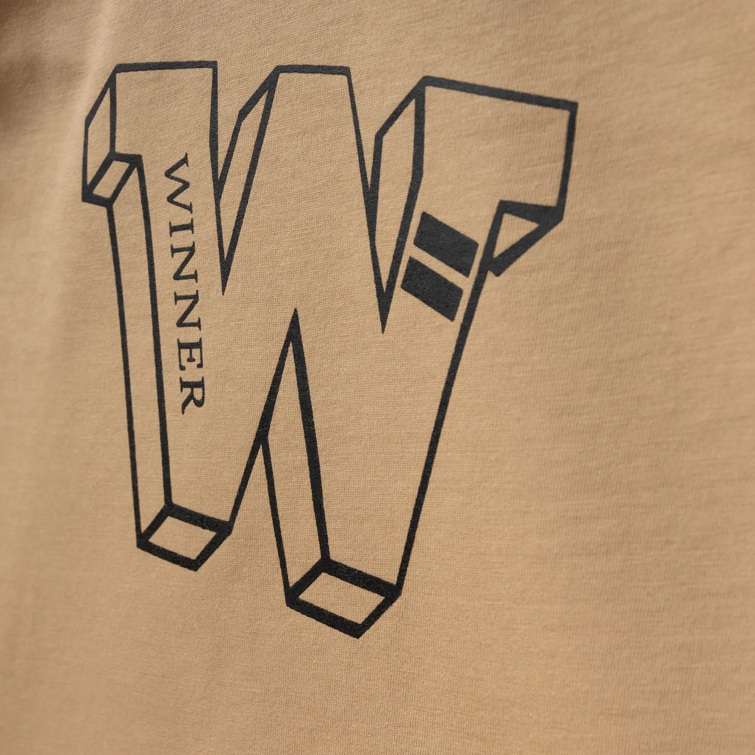 Winimo T-Shirt W Baskılı Sütlü Kahve