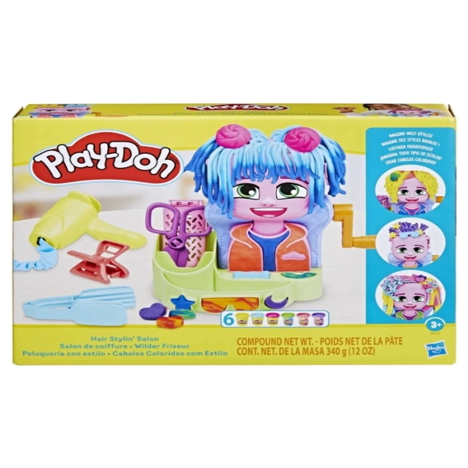 Play-Doh Renkli Kuaför Salonu