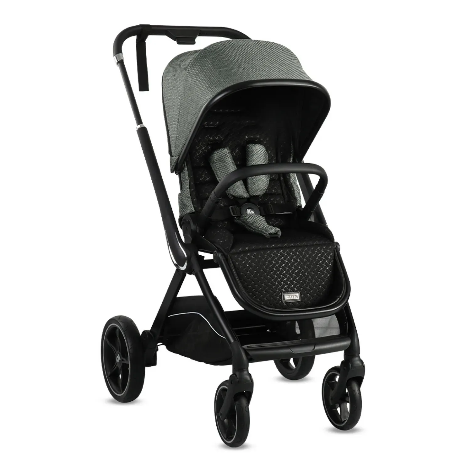 Kraft Kobe Capsule Travel Sistem Bebek Arabası Black Green