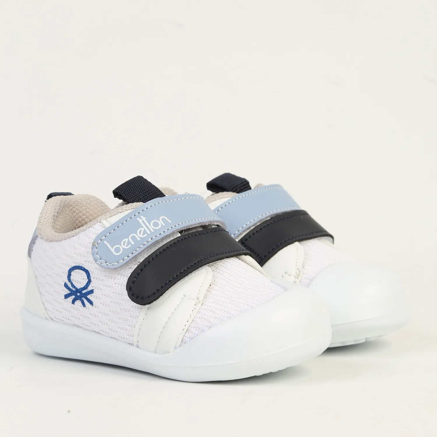 Benetton Sandalet Beyaz - Lacivert
