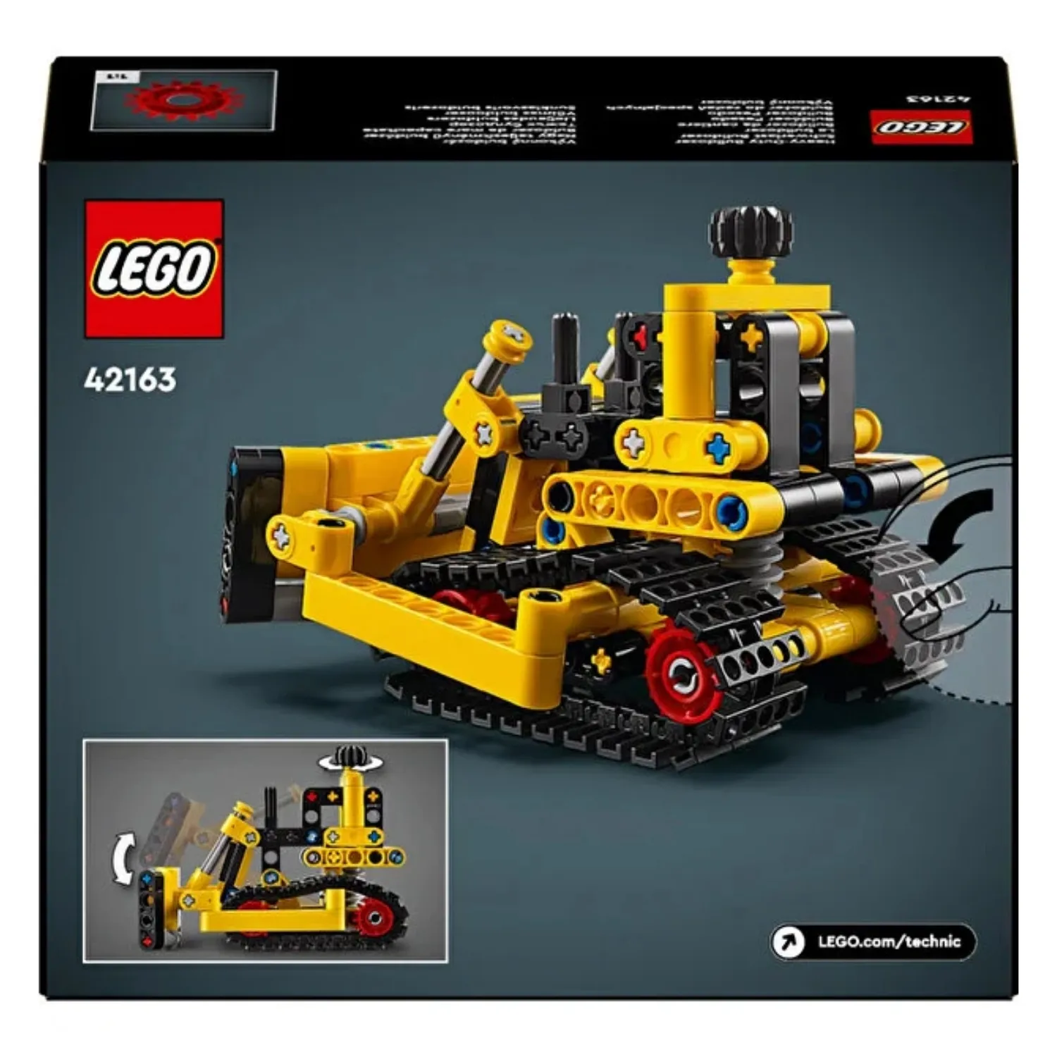 LEGO Technic Ağır İş Buldozeri 42163 
