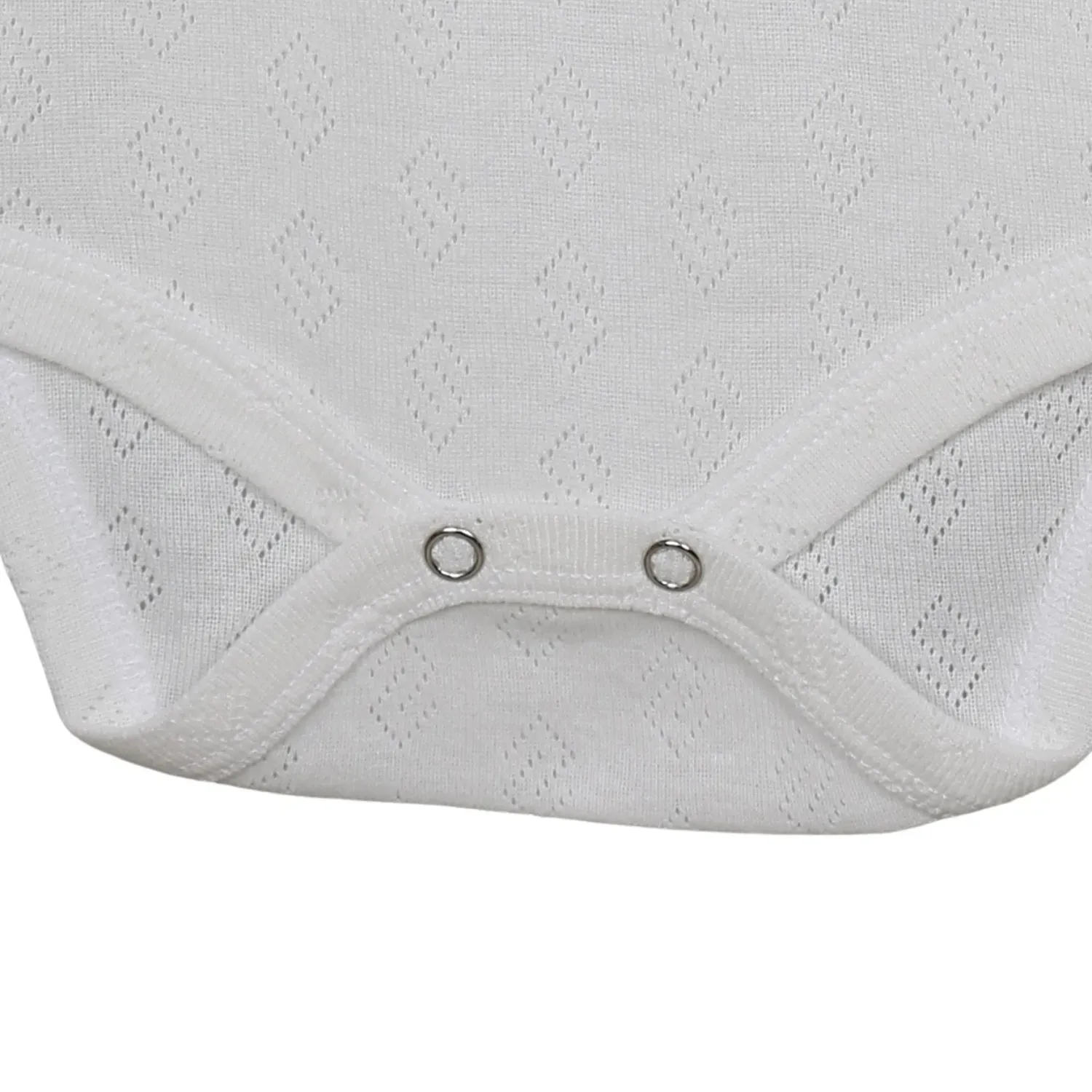 Hvc Bebek Atlet Body Jakarlı Pamuklu Küp Desenli Çıtçıtlı Zıbın Ekru 5'li Set Unisex