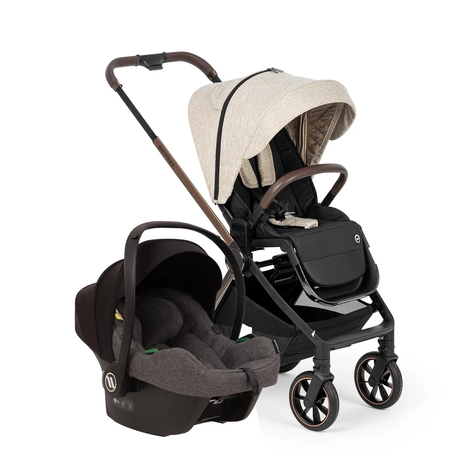 Bagi Easyfold 5 Cosmo Travel Sistem Bebek Arabası Beige